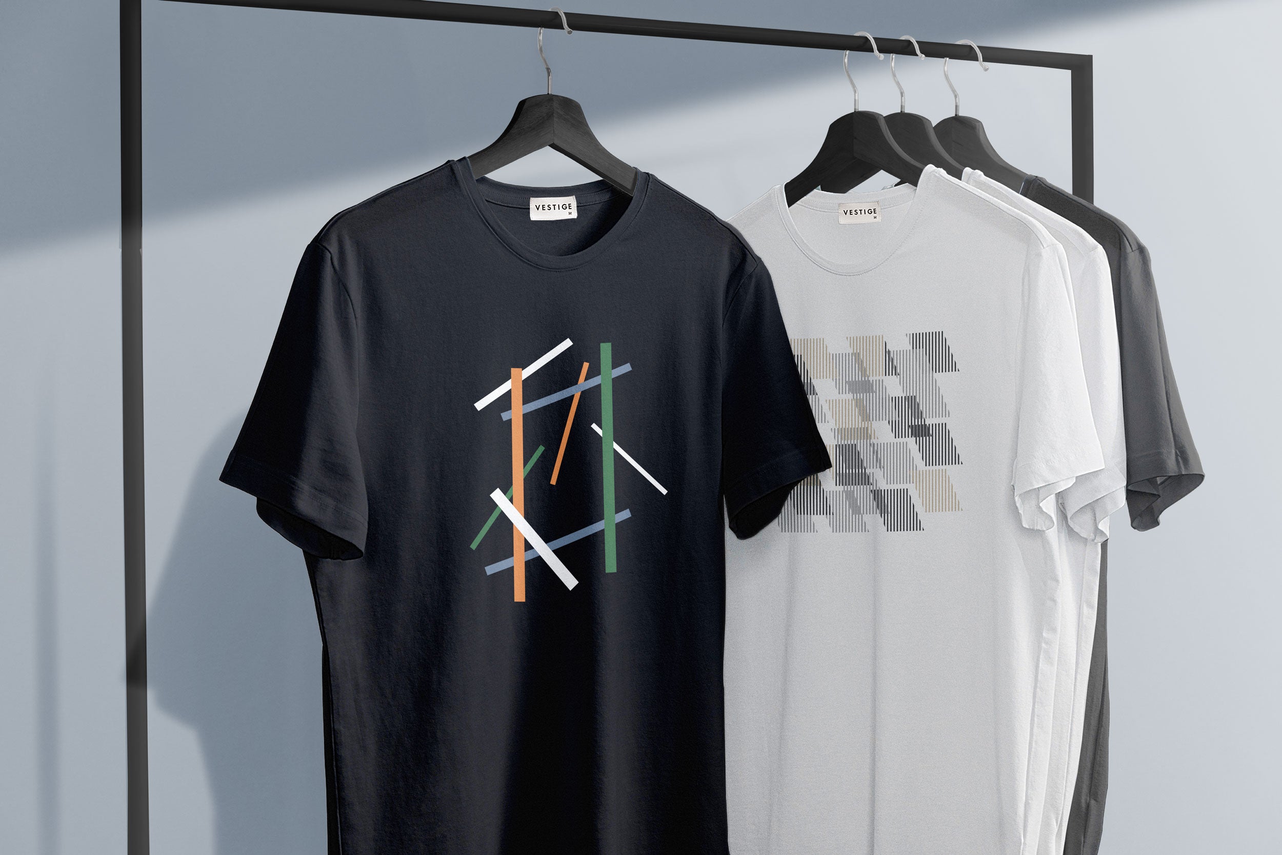 Gradient T Shirt Designs Graphics & More Merch