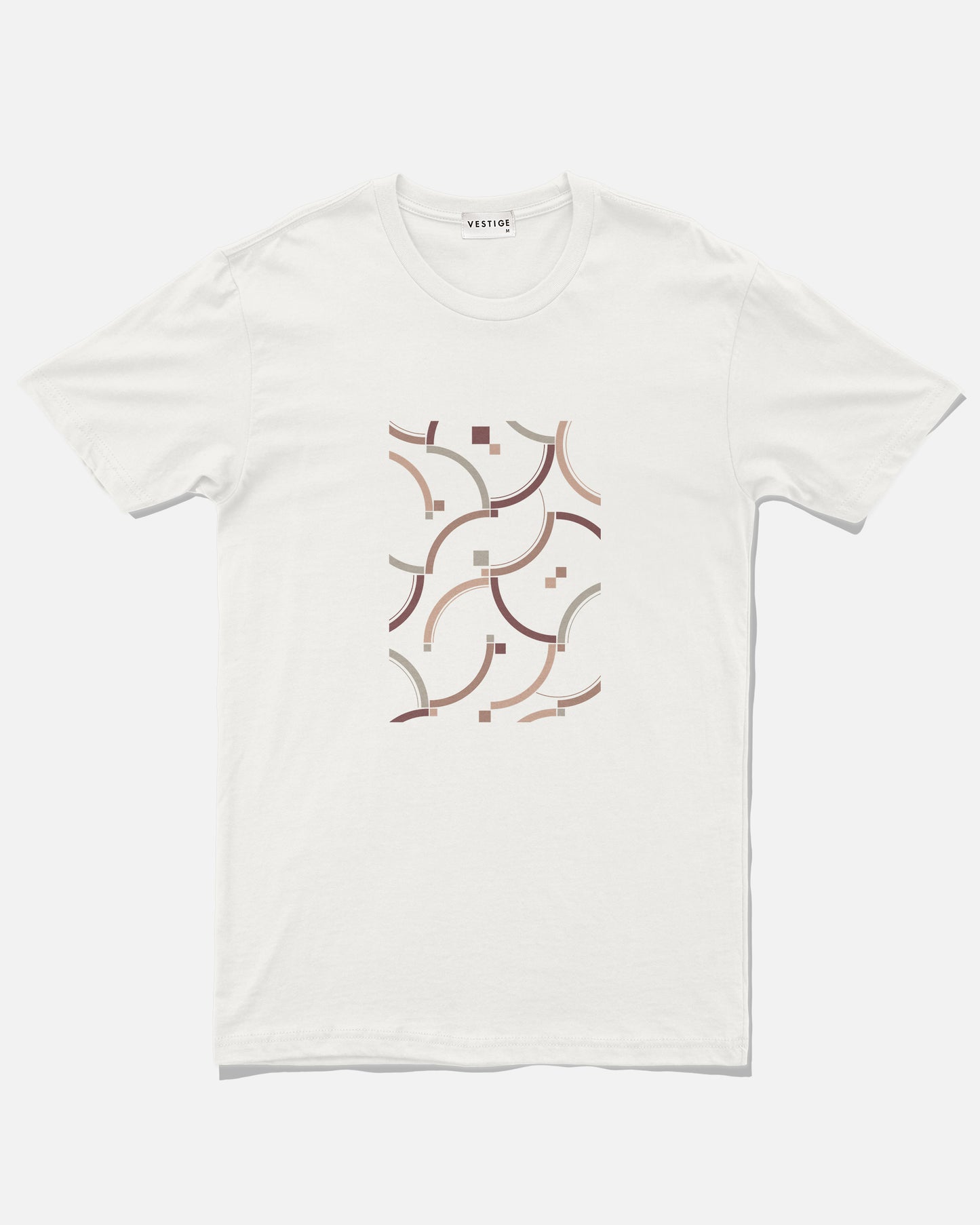 Geo Flow Tee, Natural