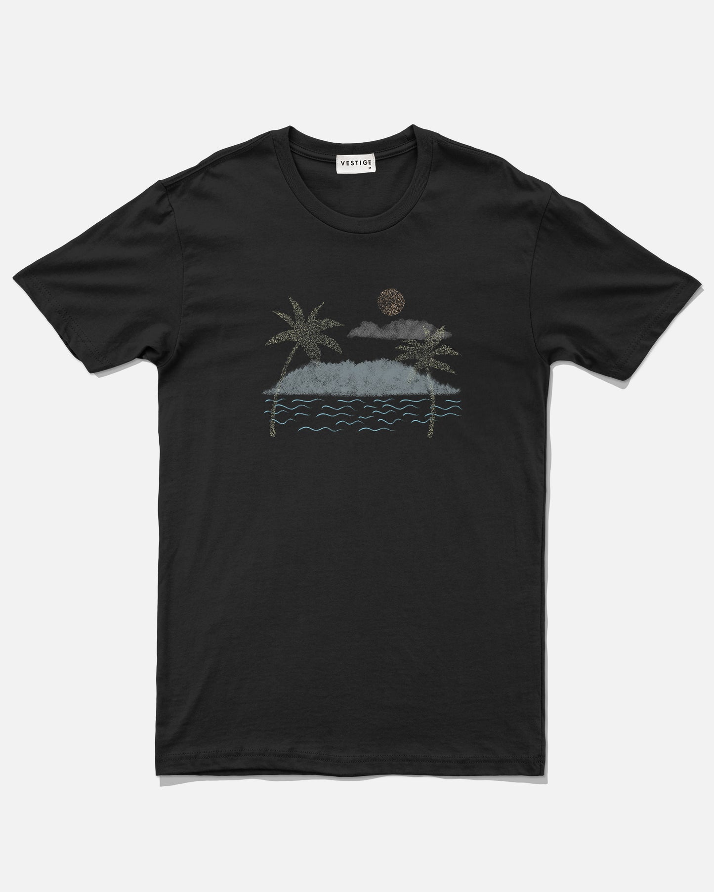 Island Mix Tee, Black