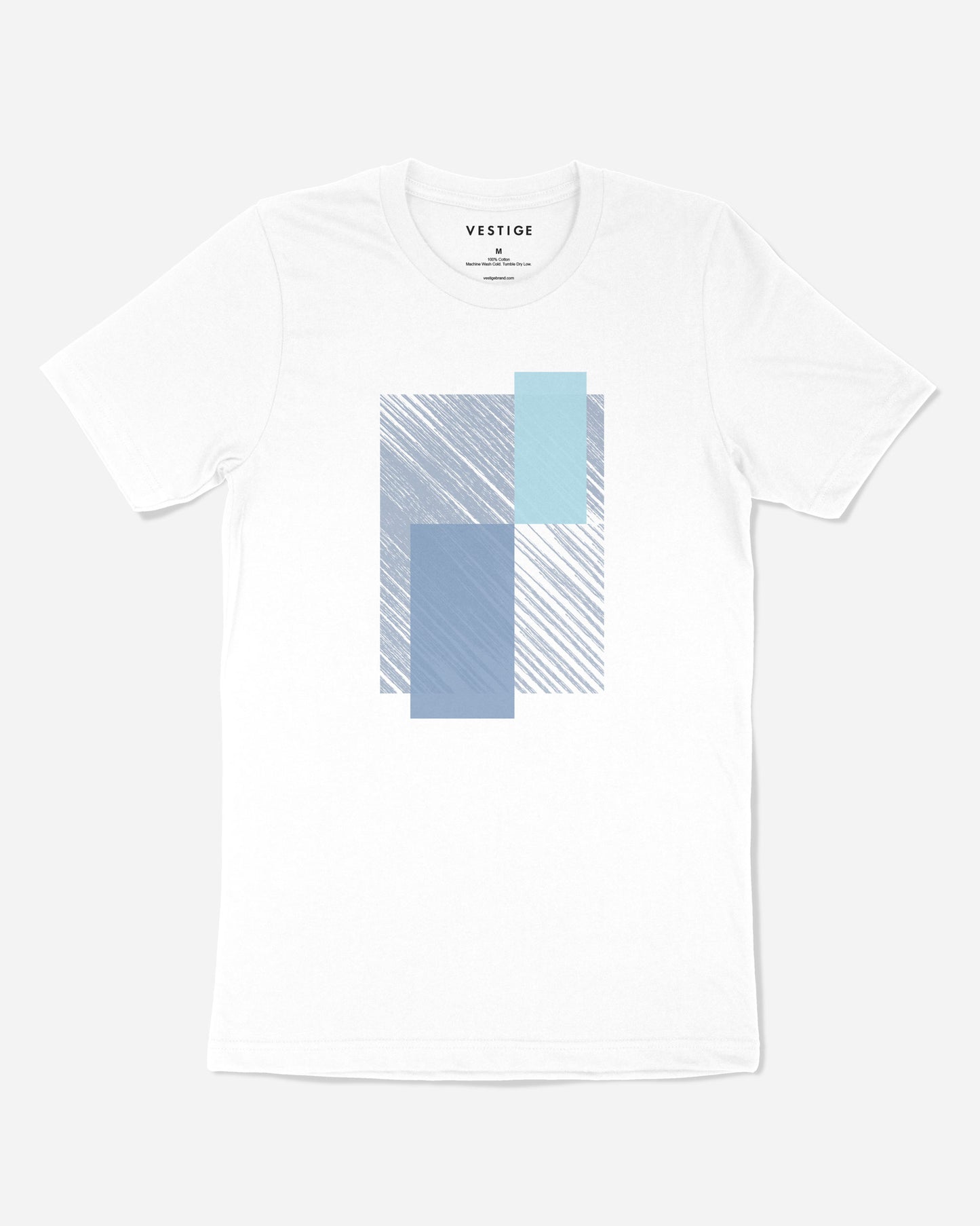 Sketch Block T-Shirt, White