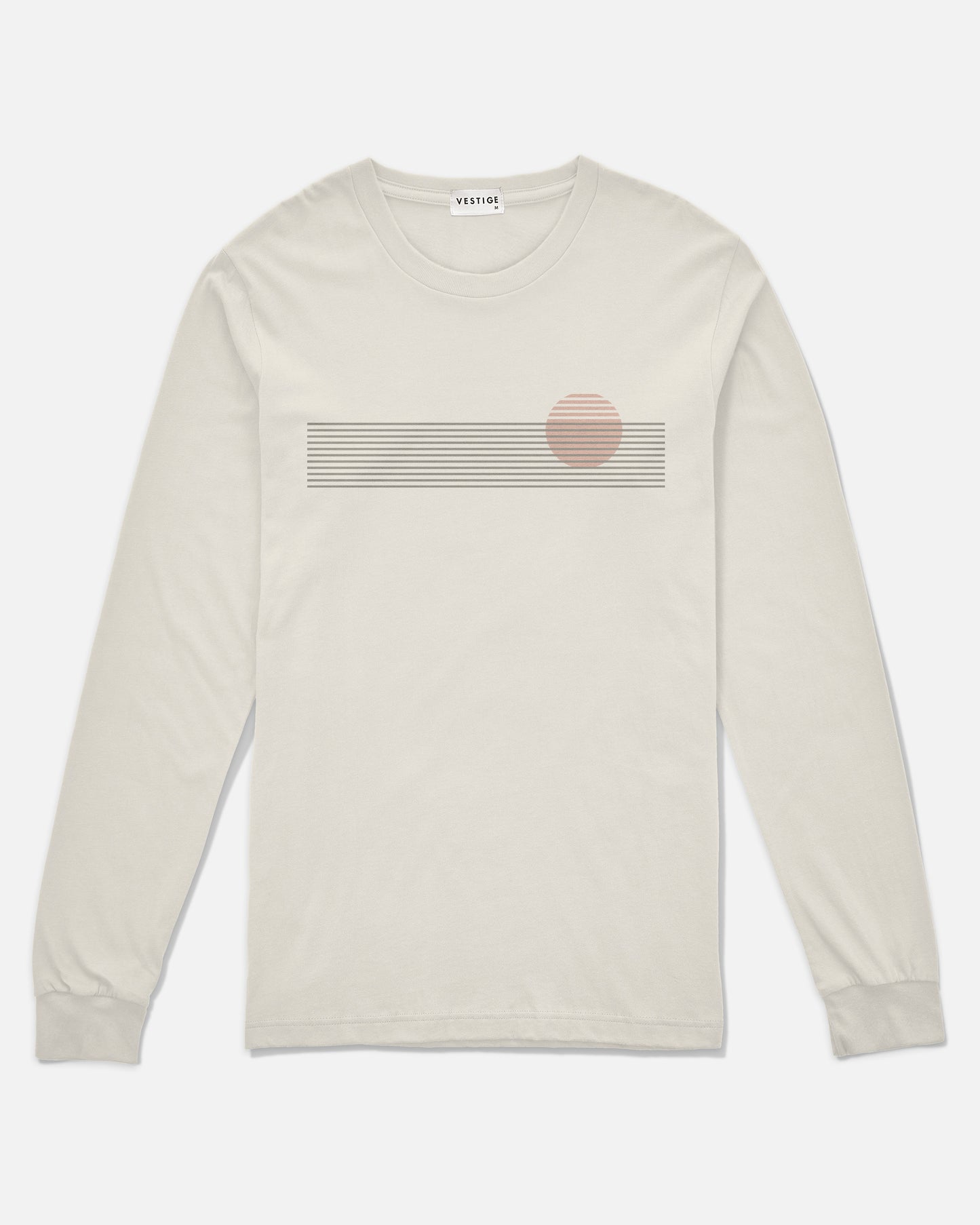 Solar Lines Long Sleeve, Ecru