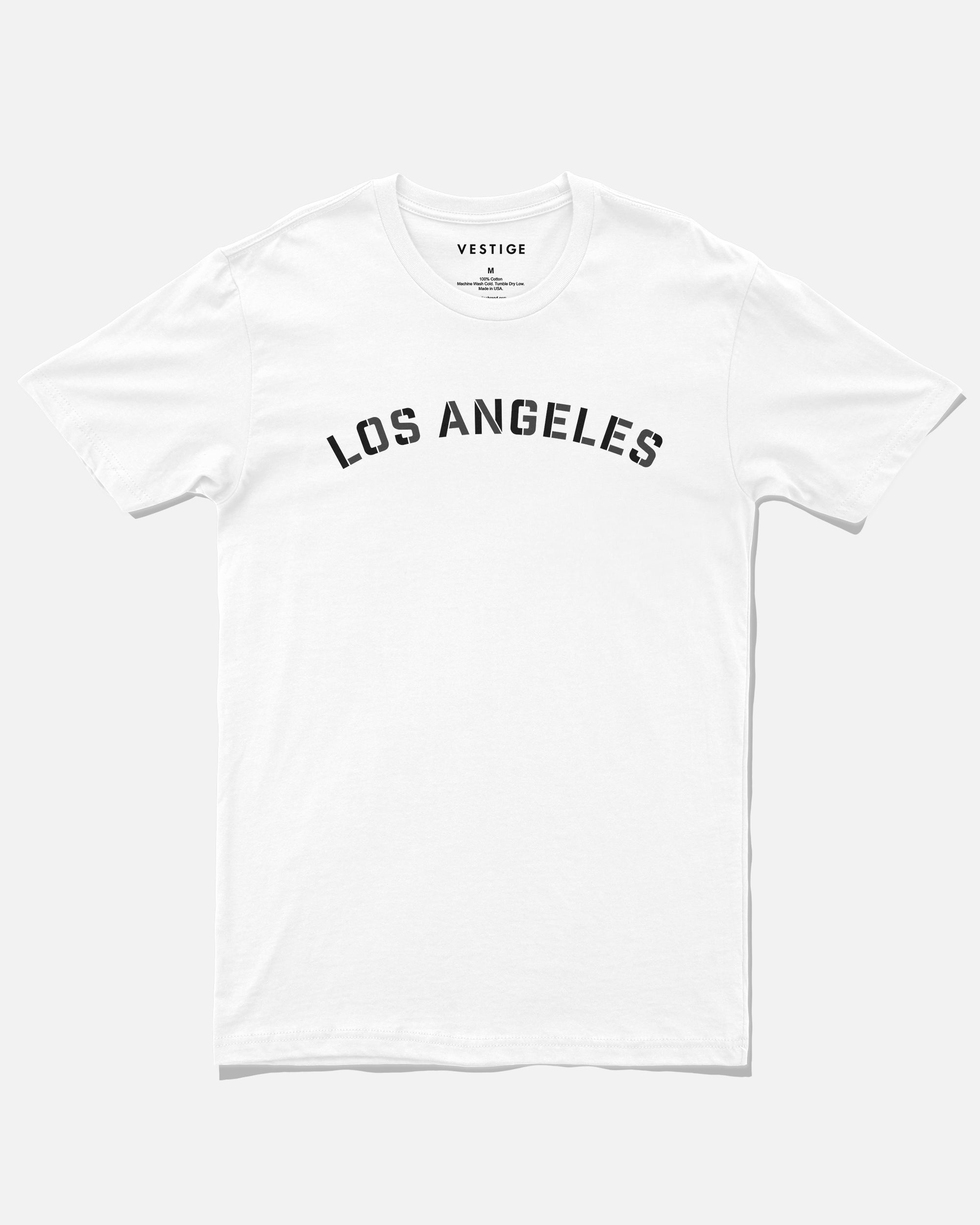 Vestige Men's Los Angeles Industry Tee, White, White / XL