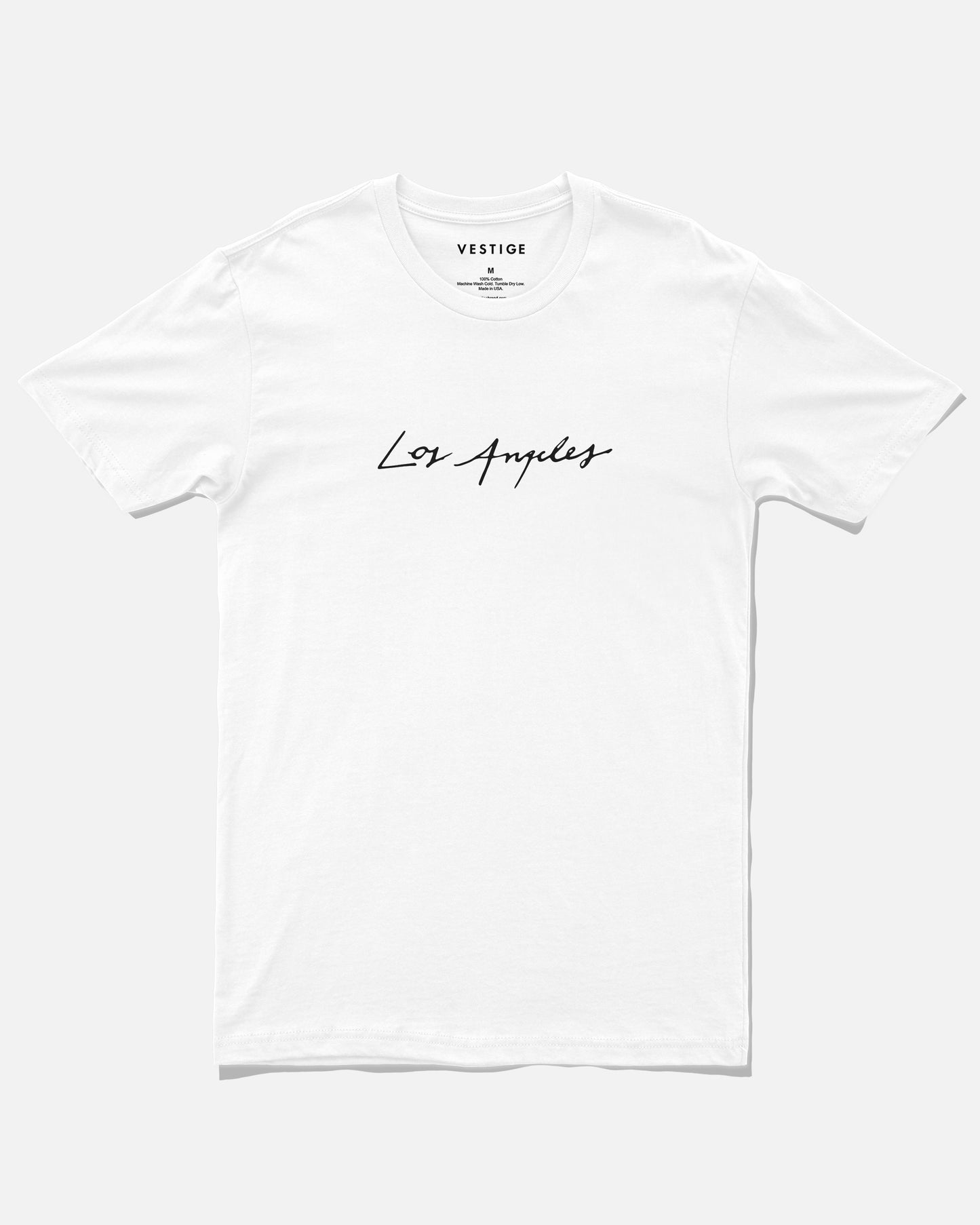 Los Angeles Script Tee, White