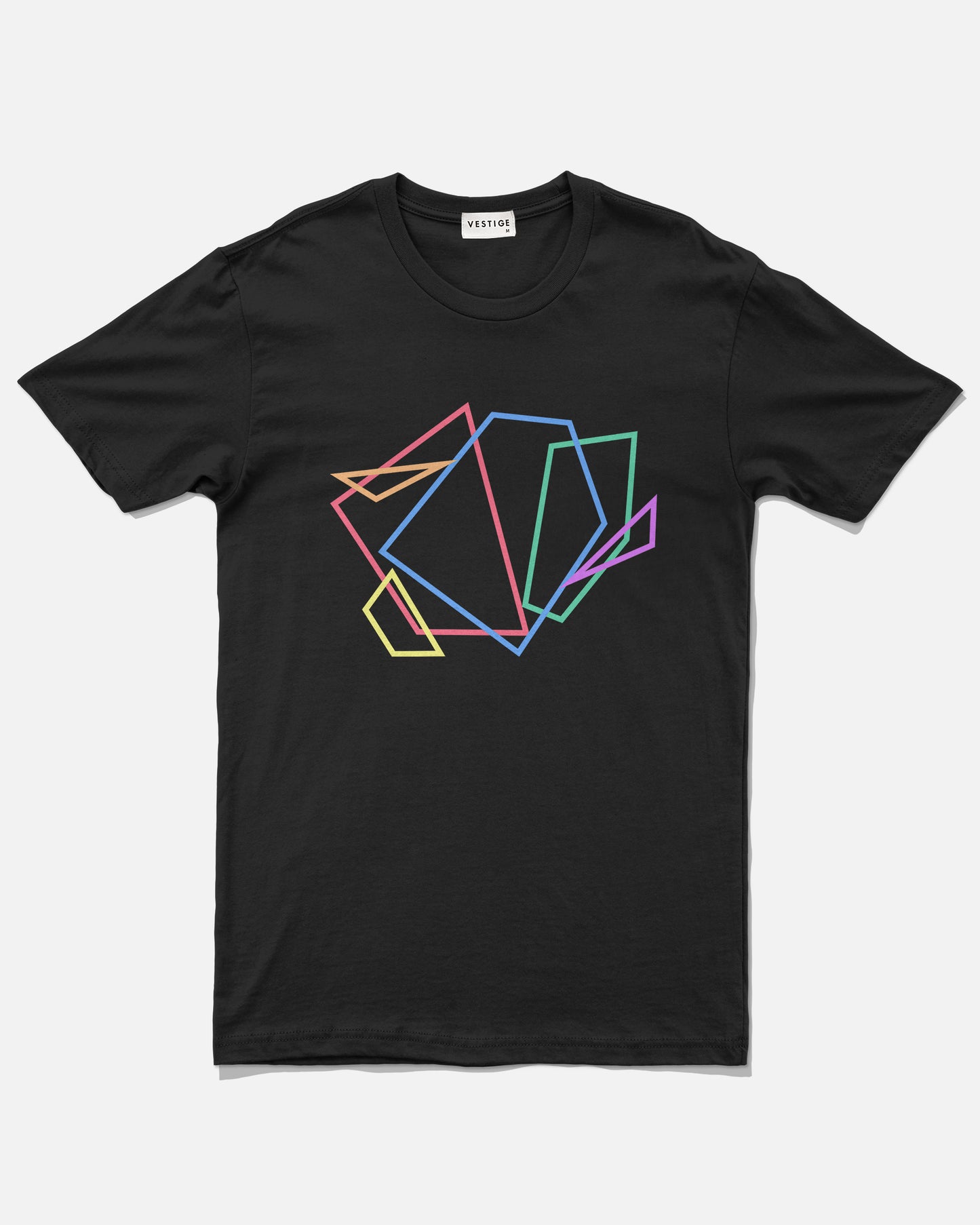 Shape Tangle Pride Tee, Black