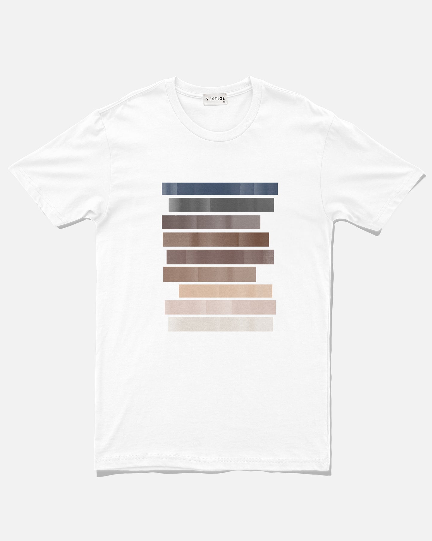 Color Bars T-Shirt, White