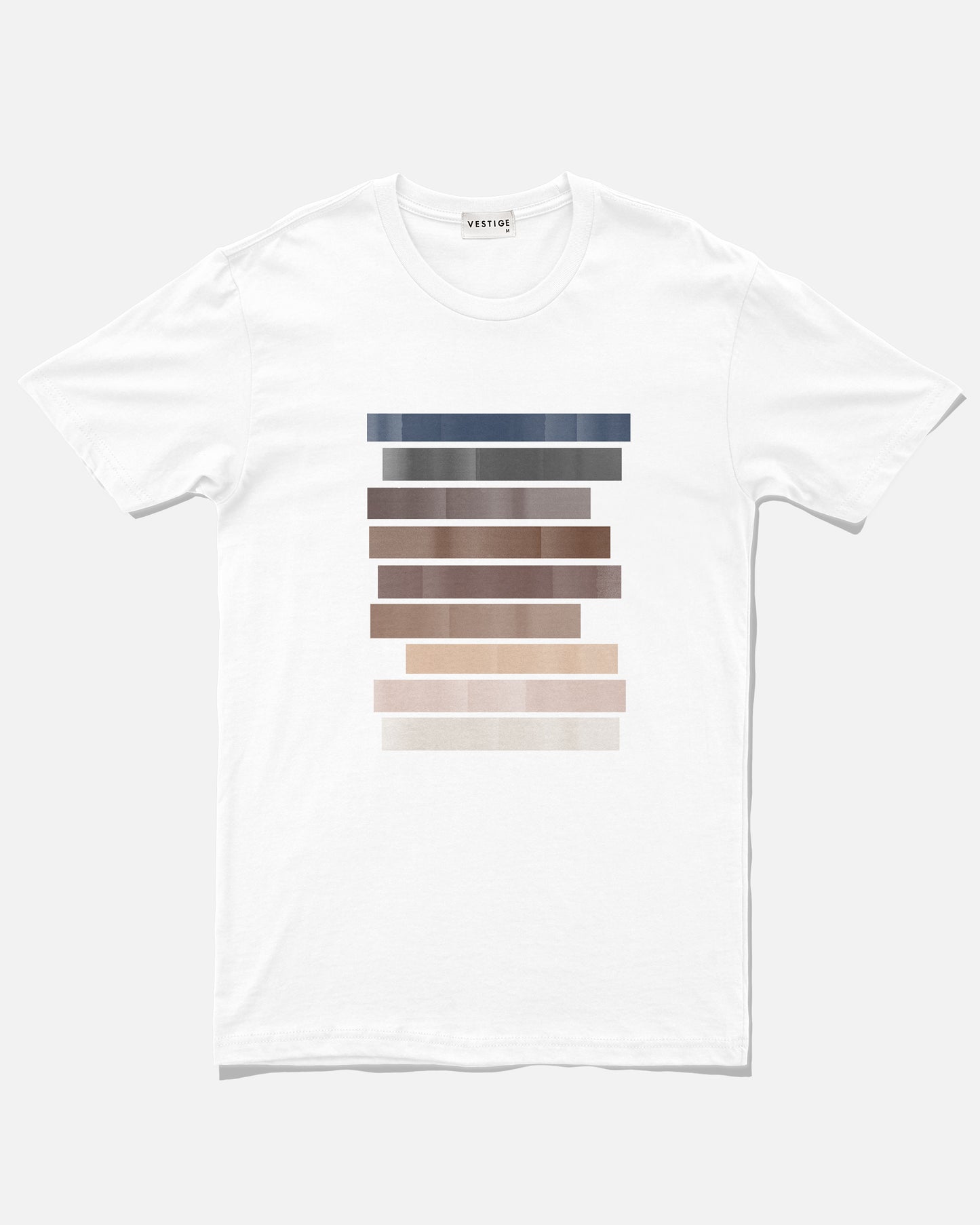 Color Bars T-Shirt, White