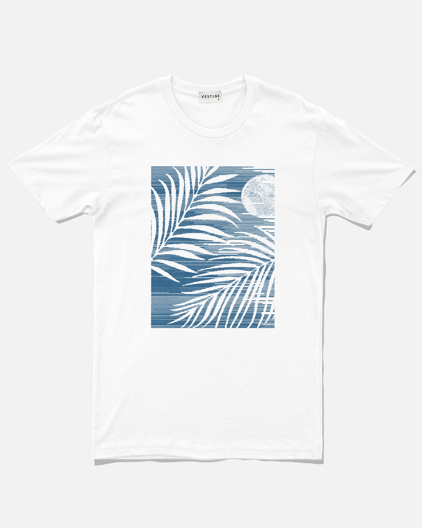 Tropical Tee, White