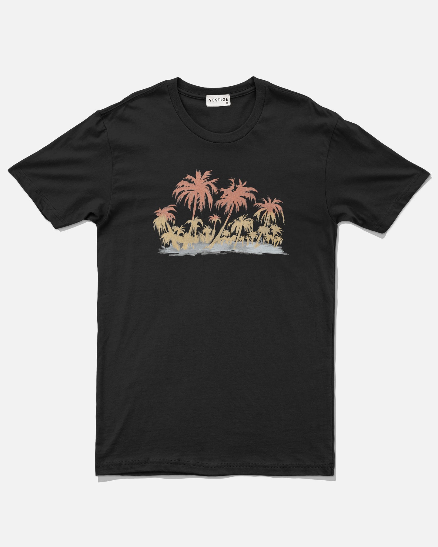 Pacific Island Tee, Black