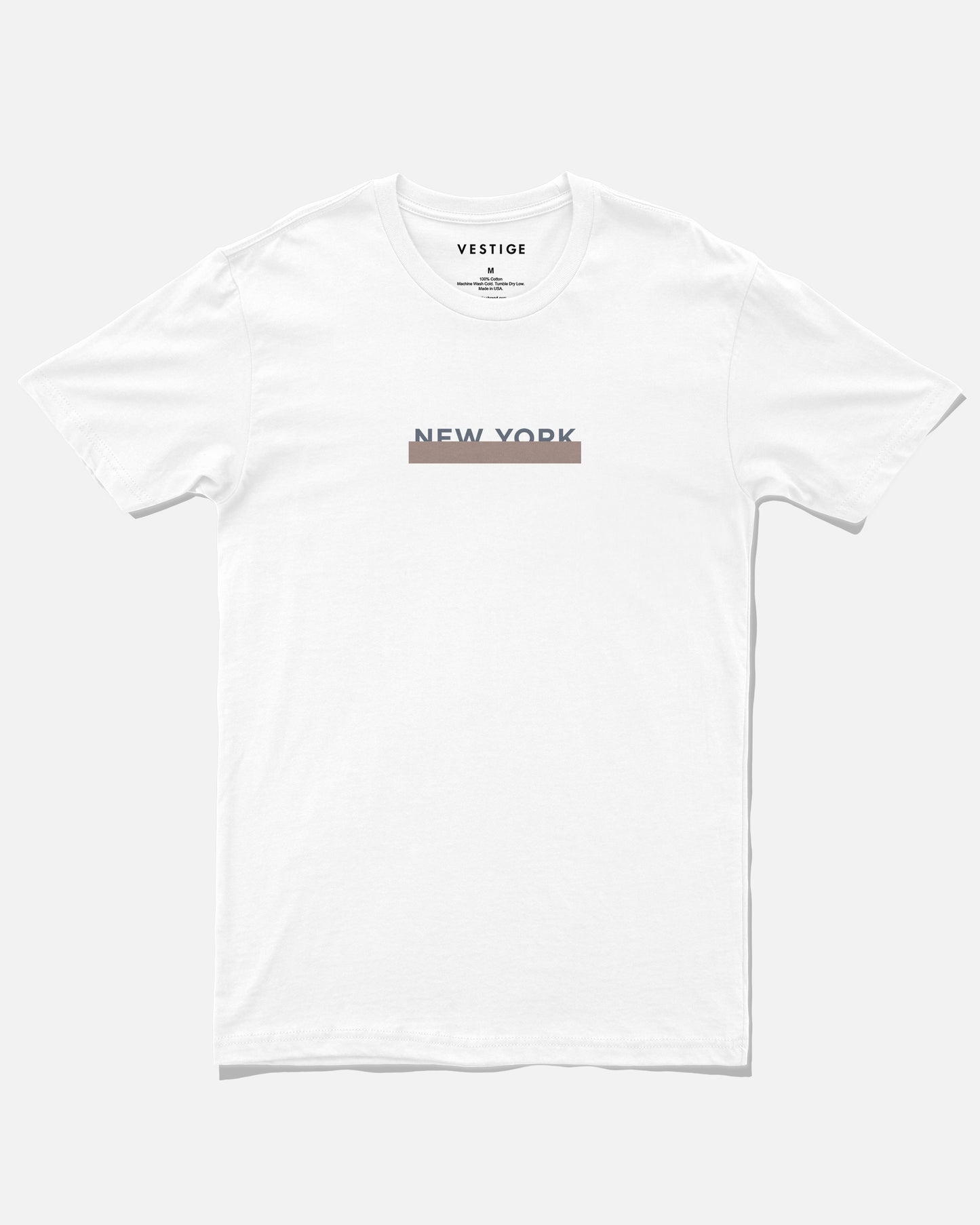 New York Bar Tee, White