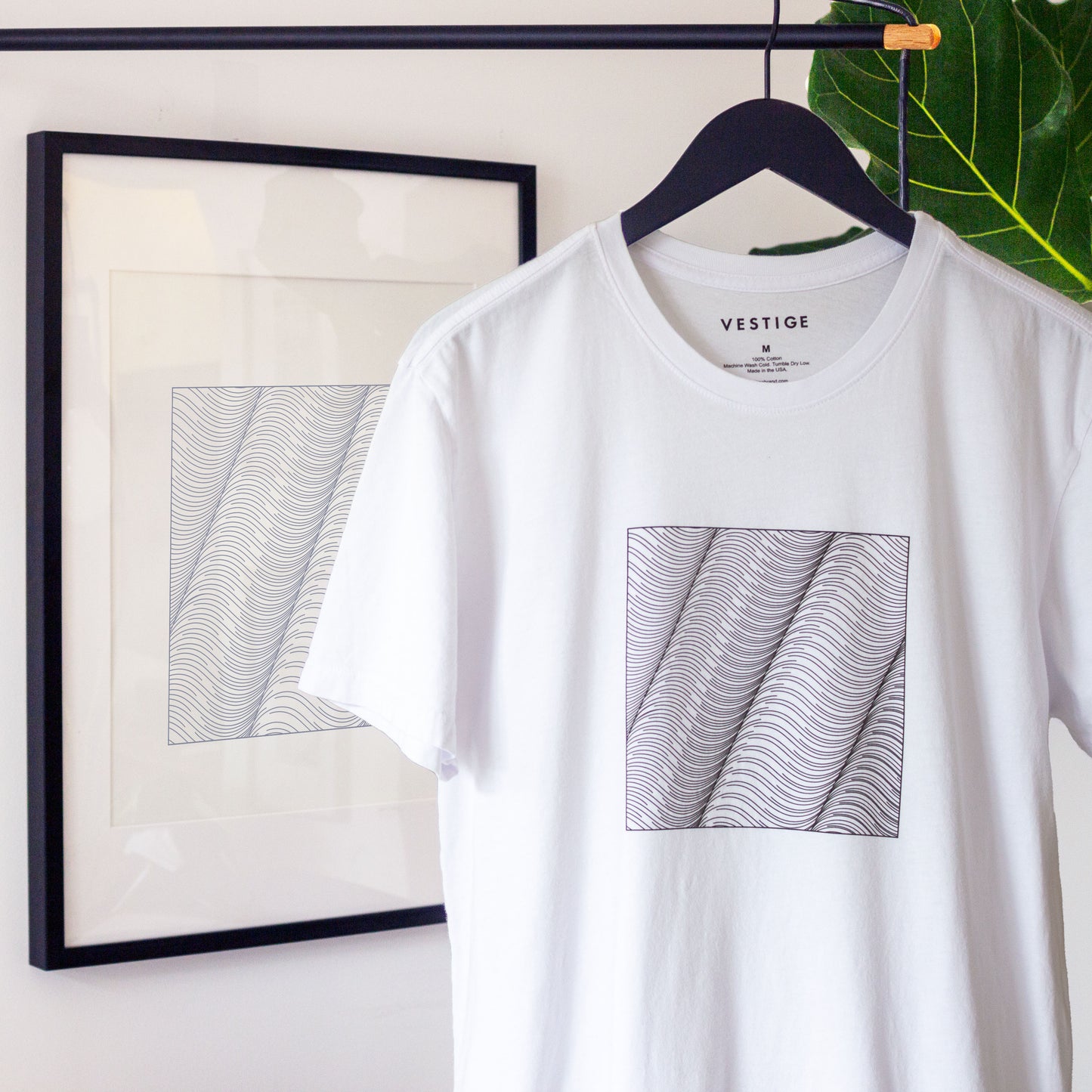 Wavelength Tee, White