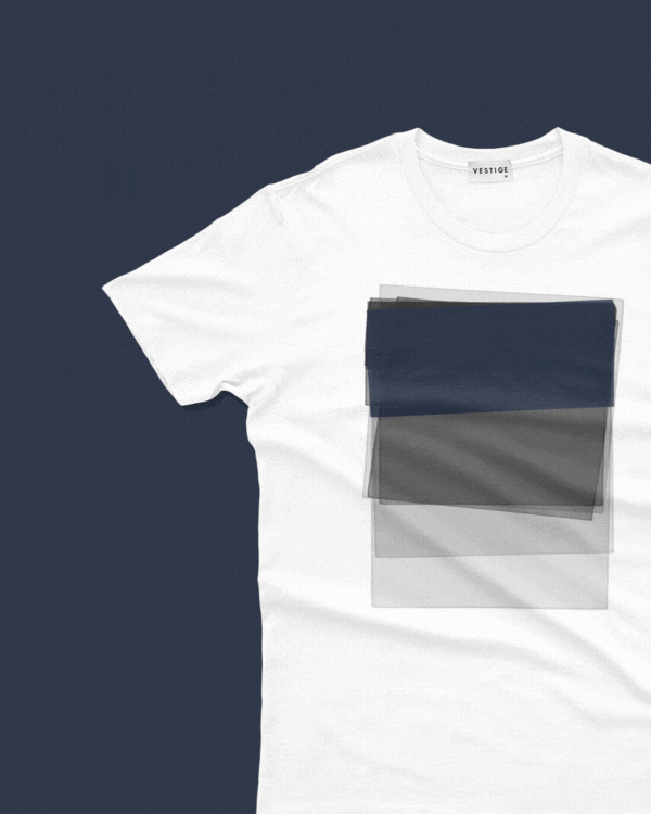 Tri Circle Tee, Indigo Tri-Blend