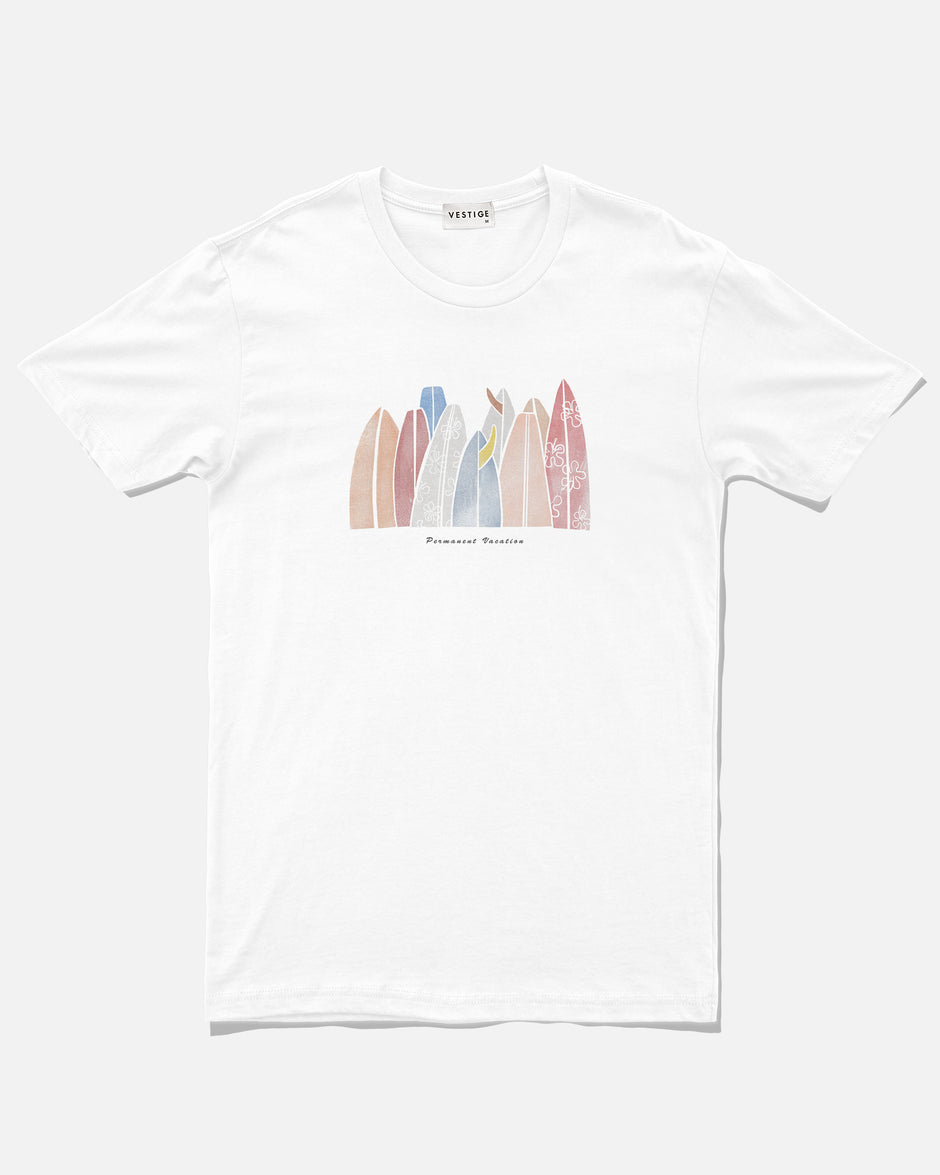 S/S Vestige T-Shirt-Blue main image 1
