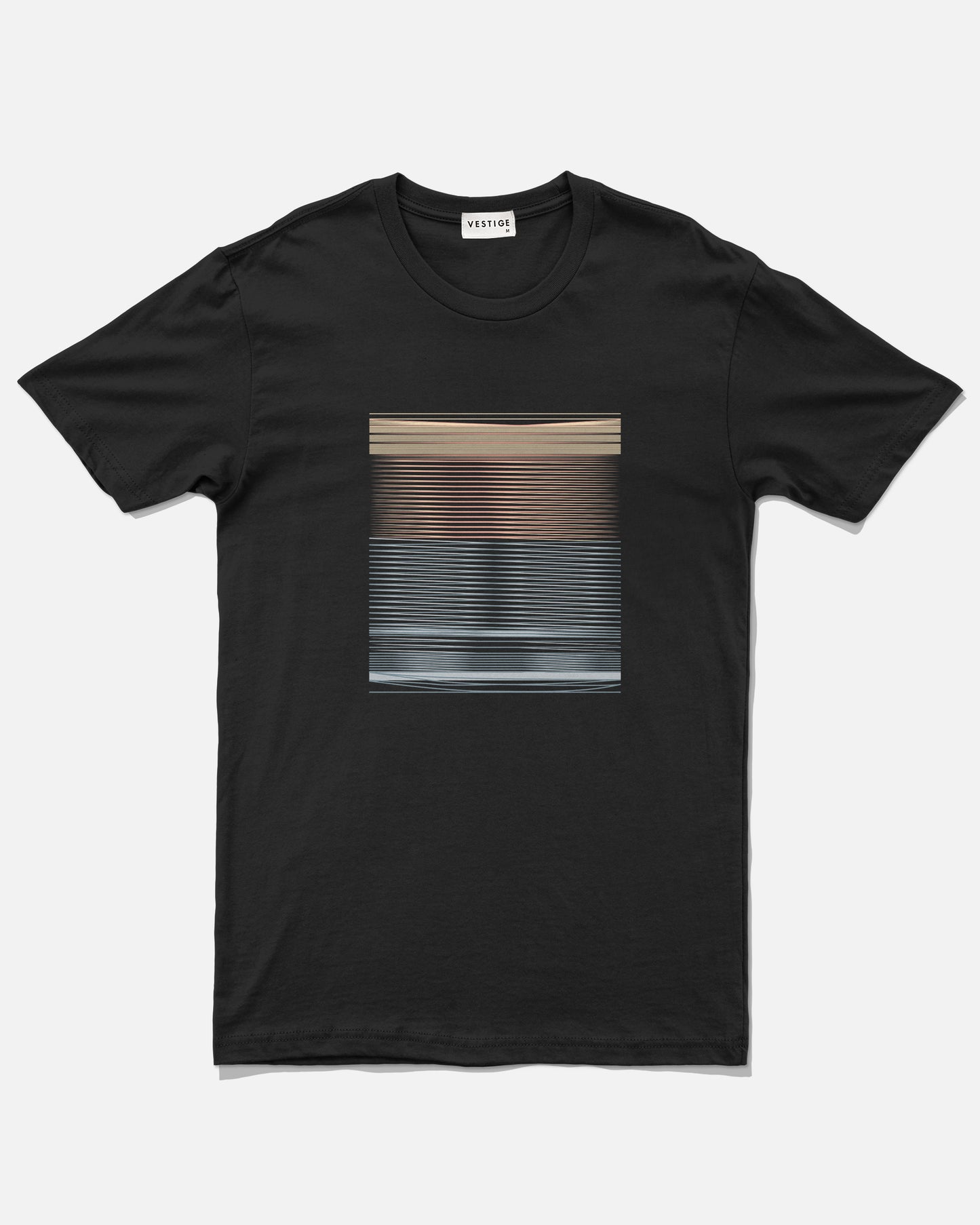 Spectrum Band Tee, Black
