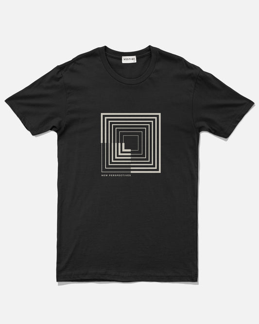 New Perspectives Tee, Black