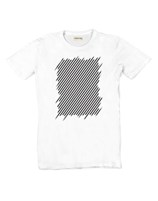 Minimal Lines T-Shirt, White