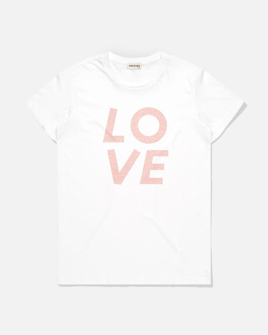 Women's Love Standard Tee, White