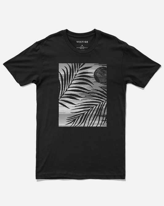 Tropical Tee, Black