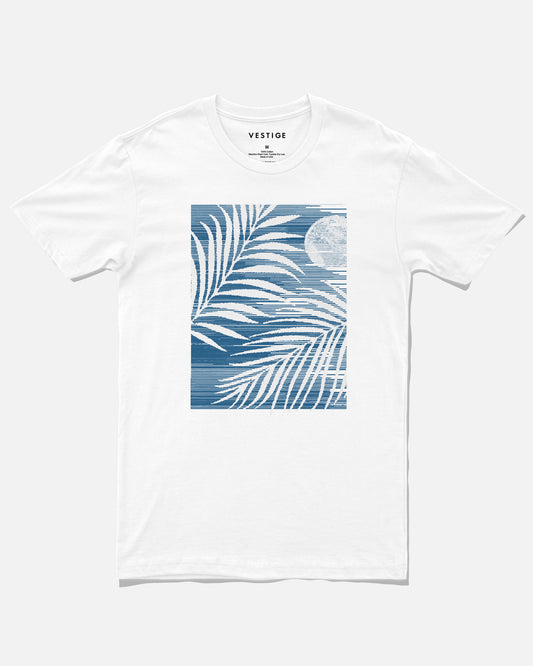 Tropical Tee, White