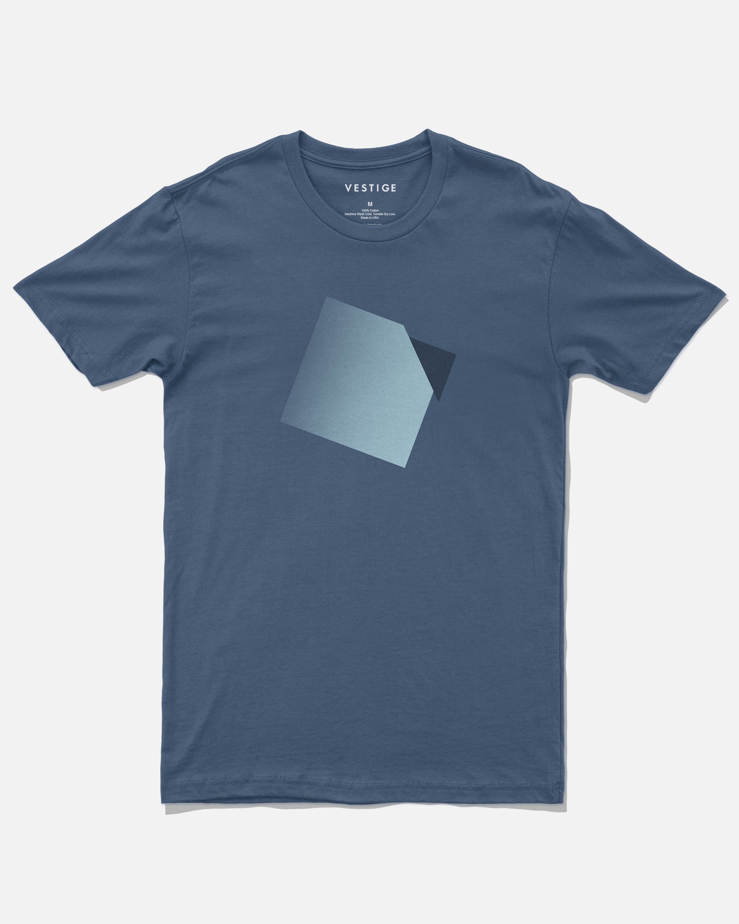 Divided Tee, Blue