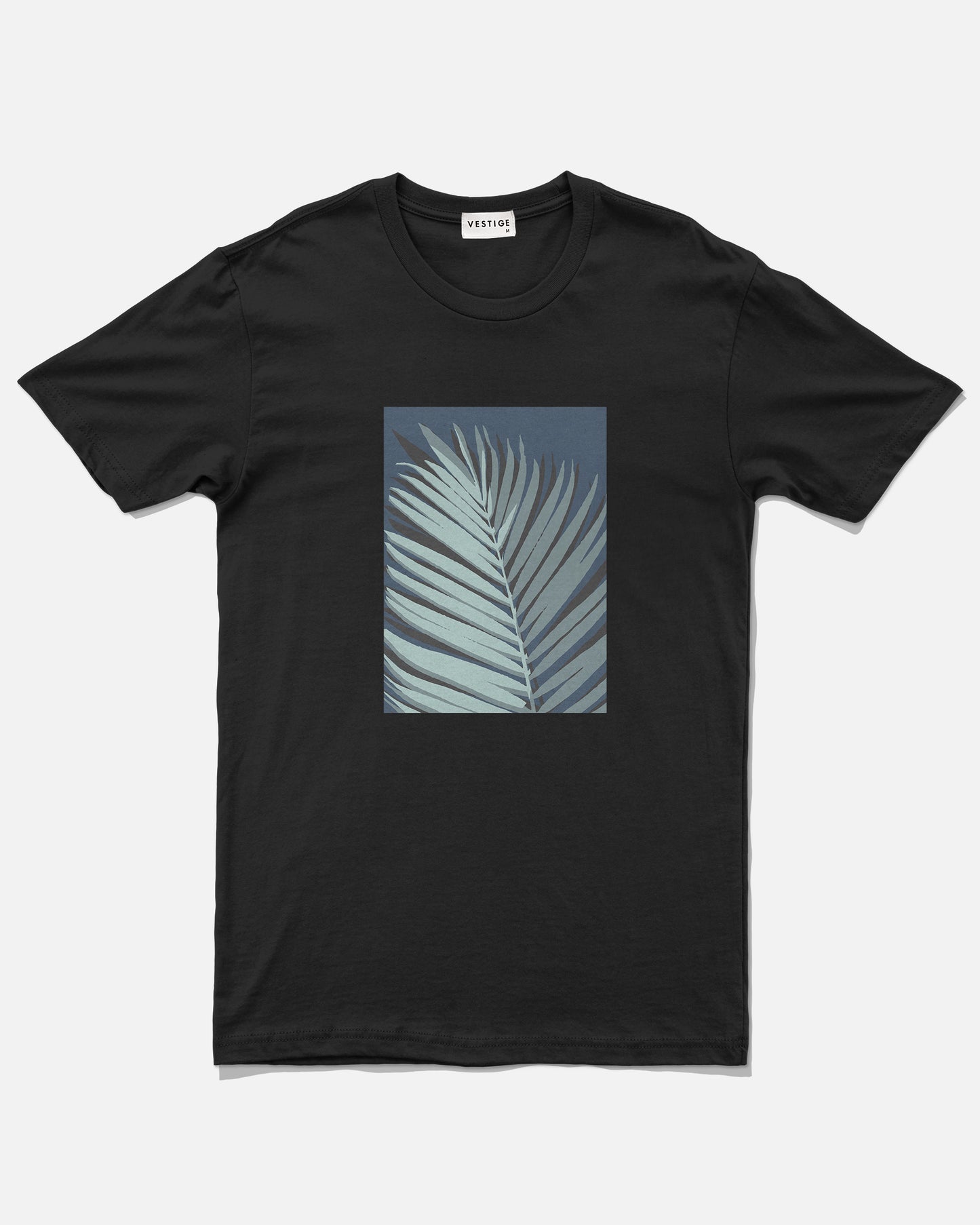 Leaf Duotone Tee, Black