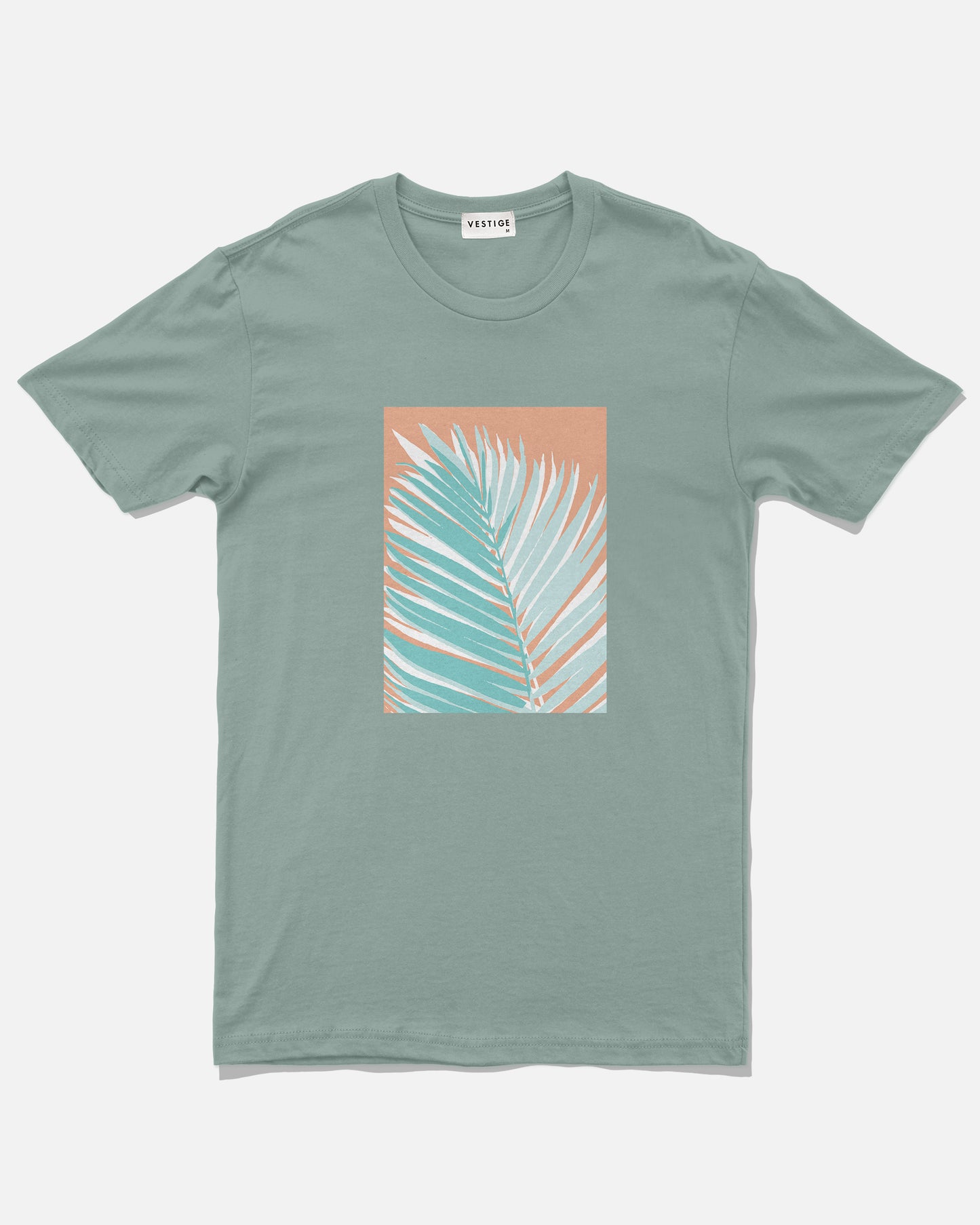 Leaf Duotone Tee, Green