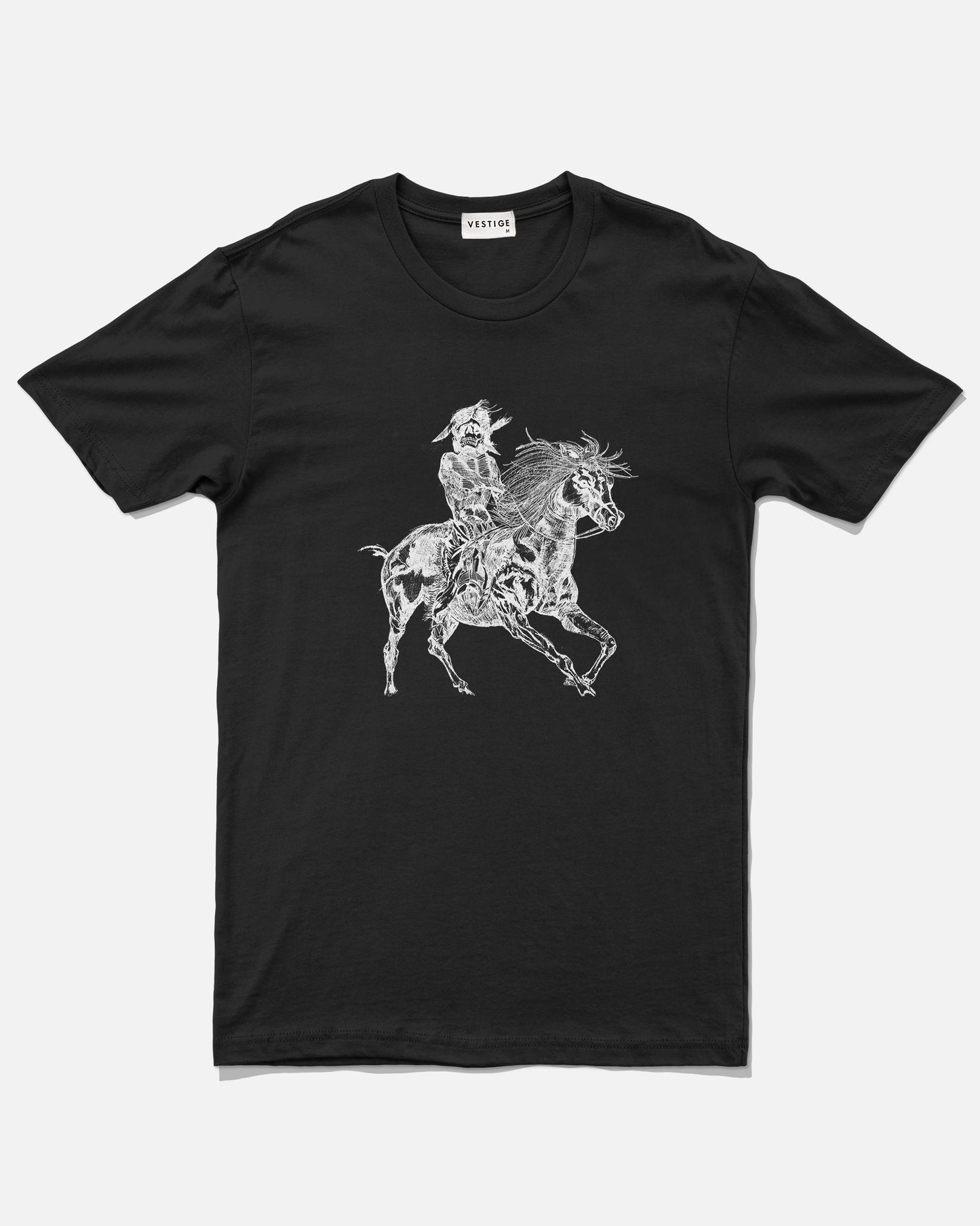 Sitting Bull Tee, Black