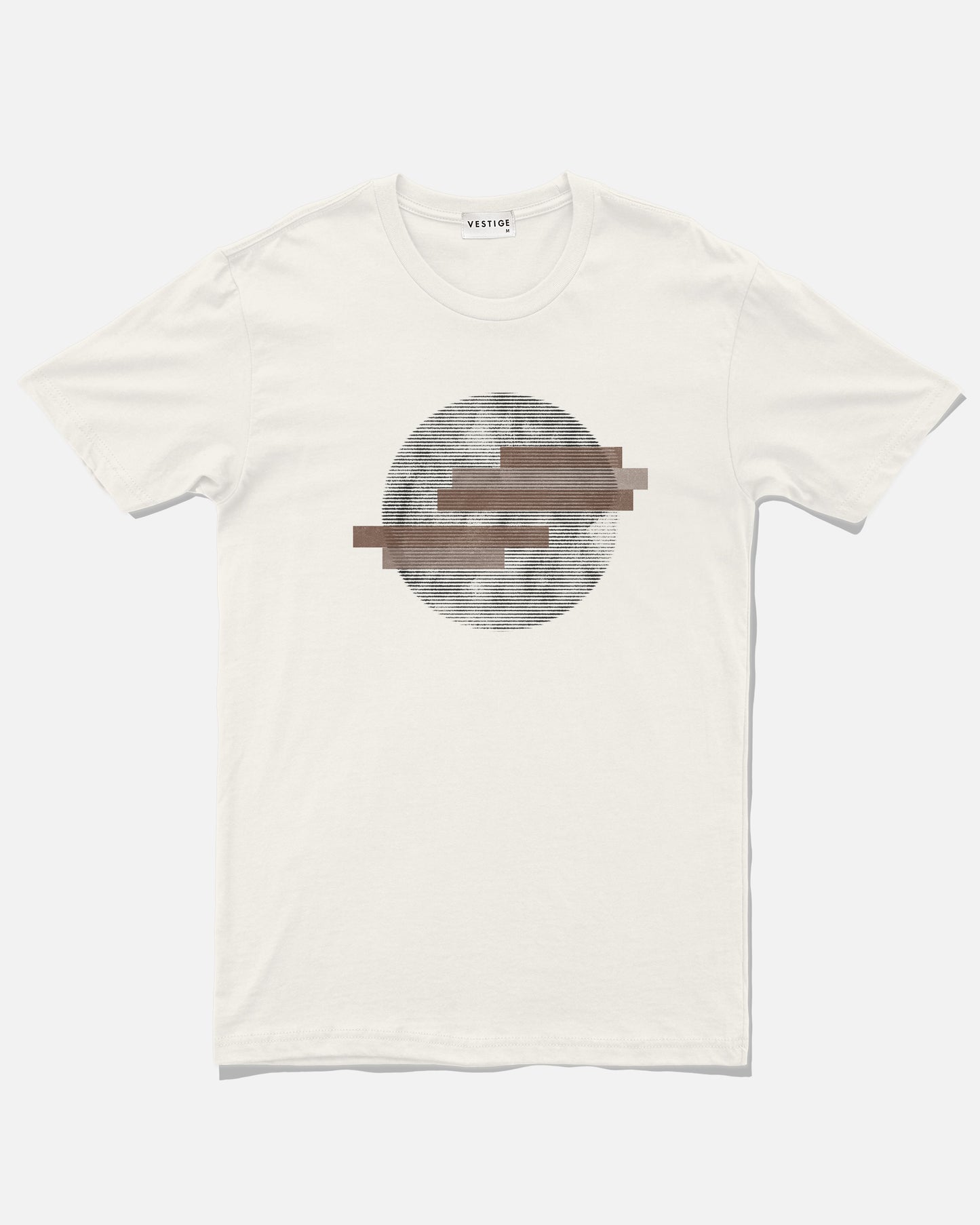 Sun Line Tee, Natural