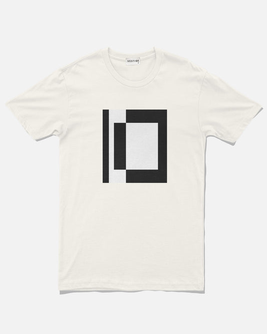 Art Cube Tee, Natural