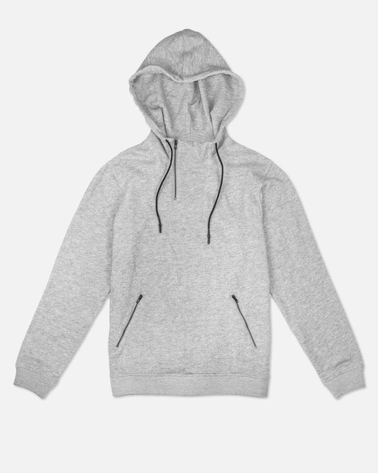 Melange Anorak, Light Grey