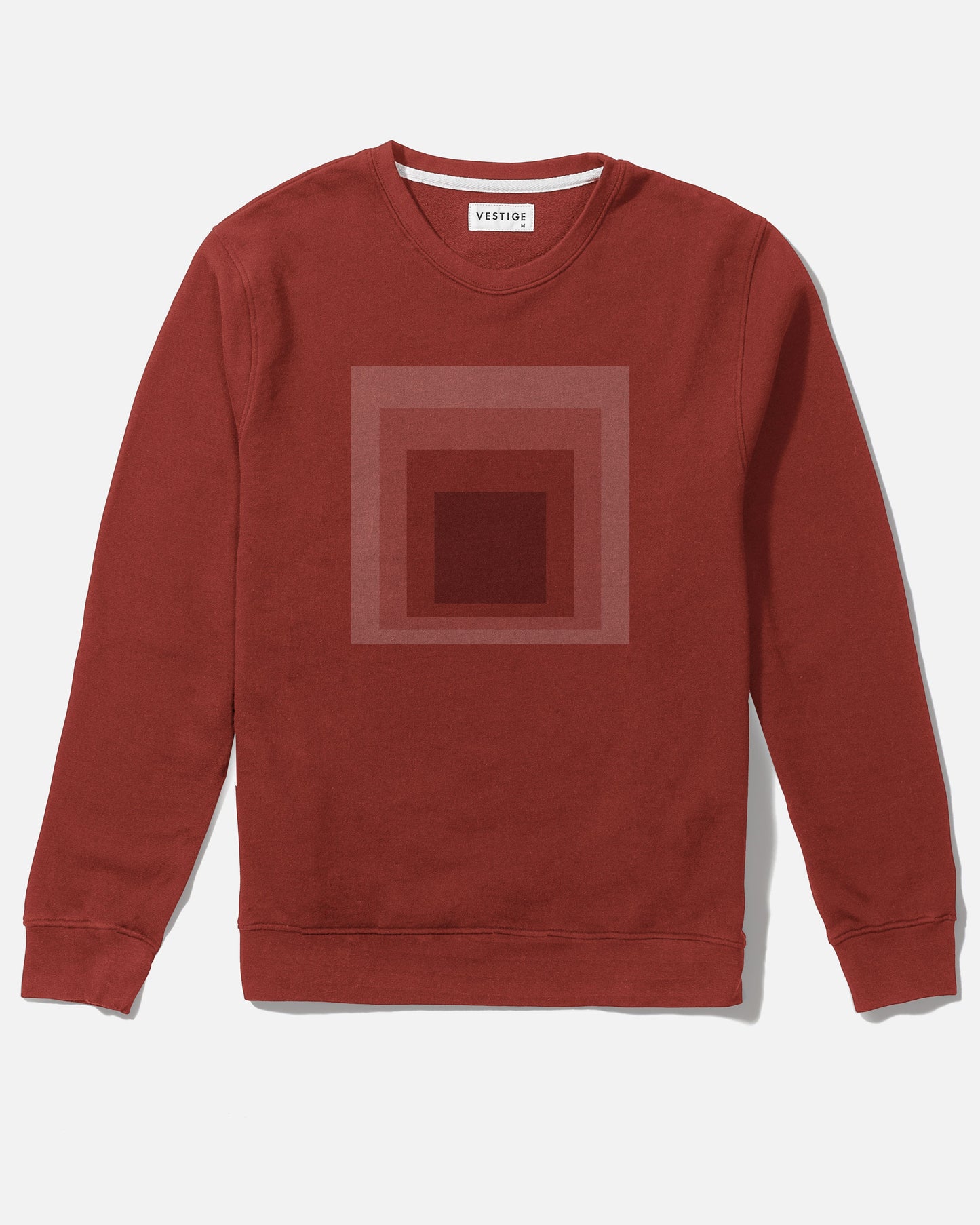 Homage to the Square Sweatshirt, Red