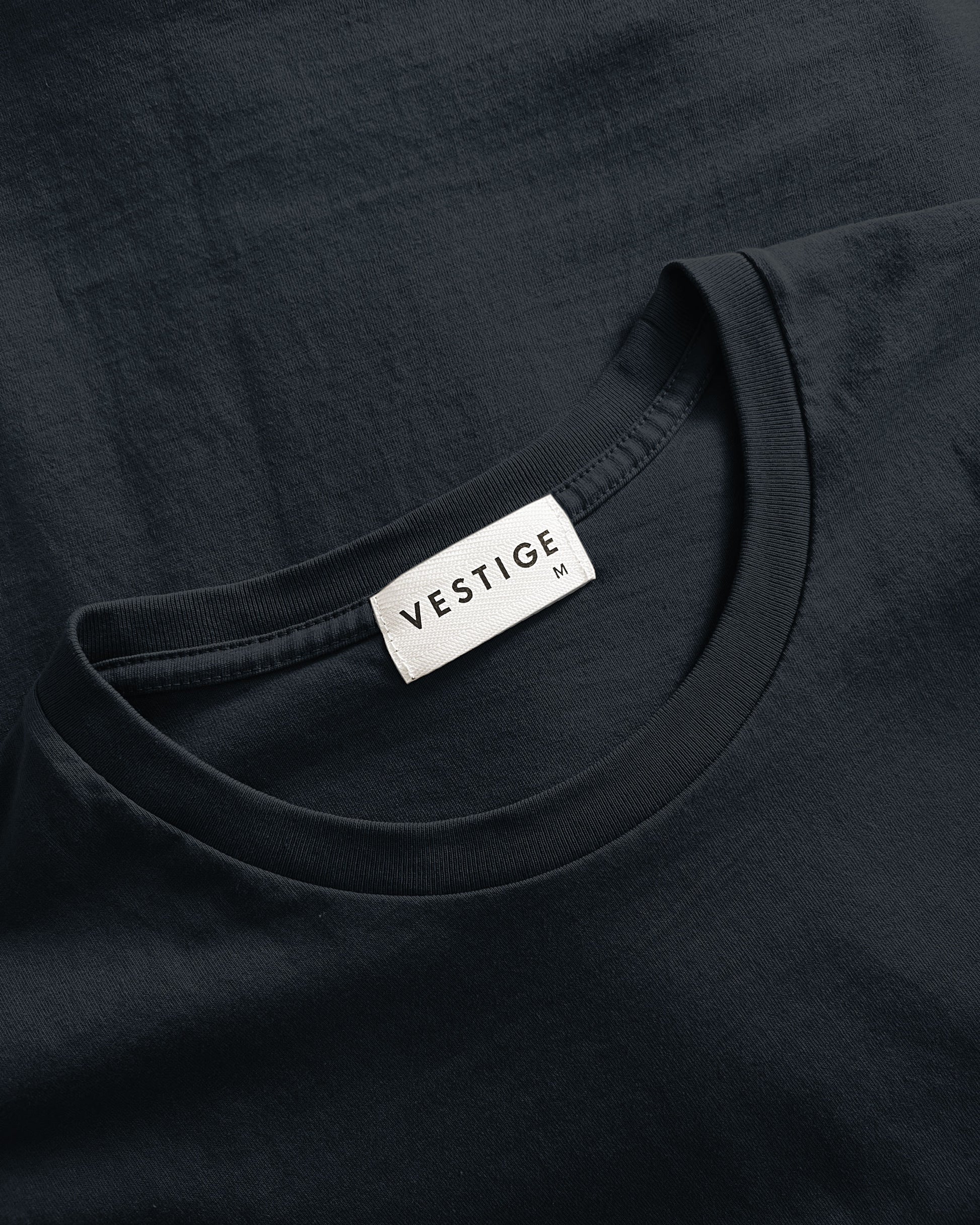 Drawn Tee, Navy