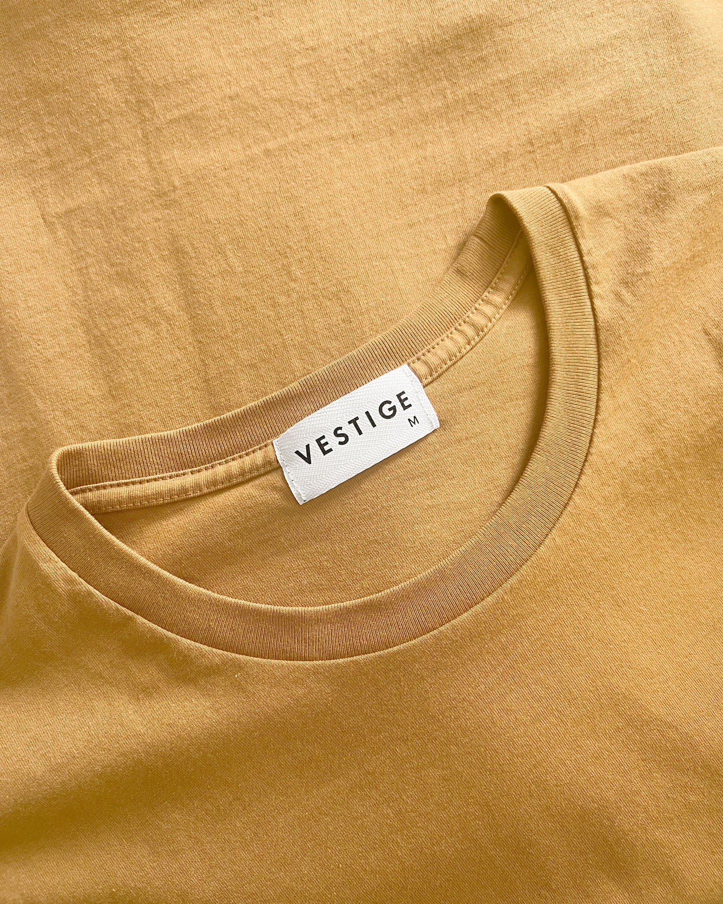 Diagonal Dreams Tee, Golden Mango