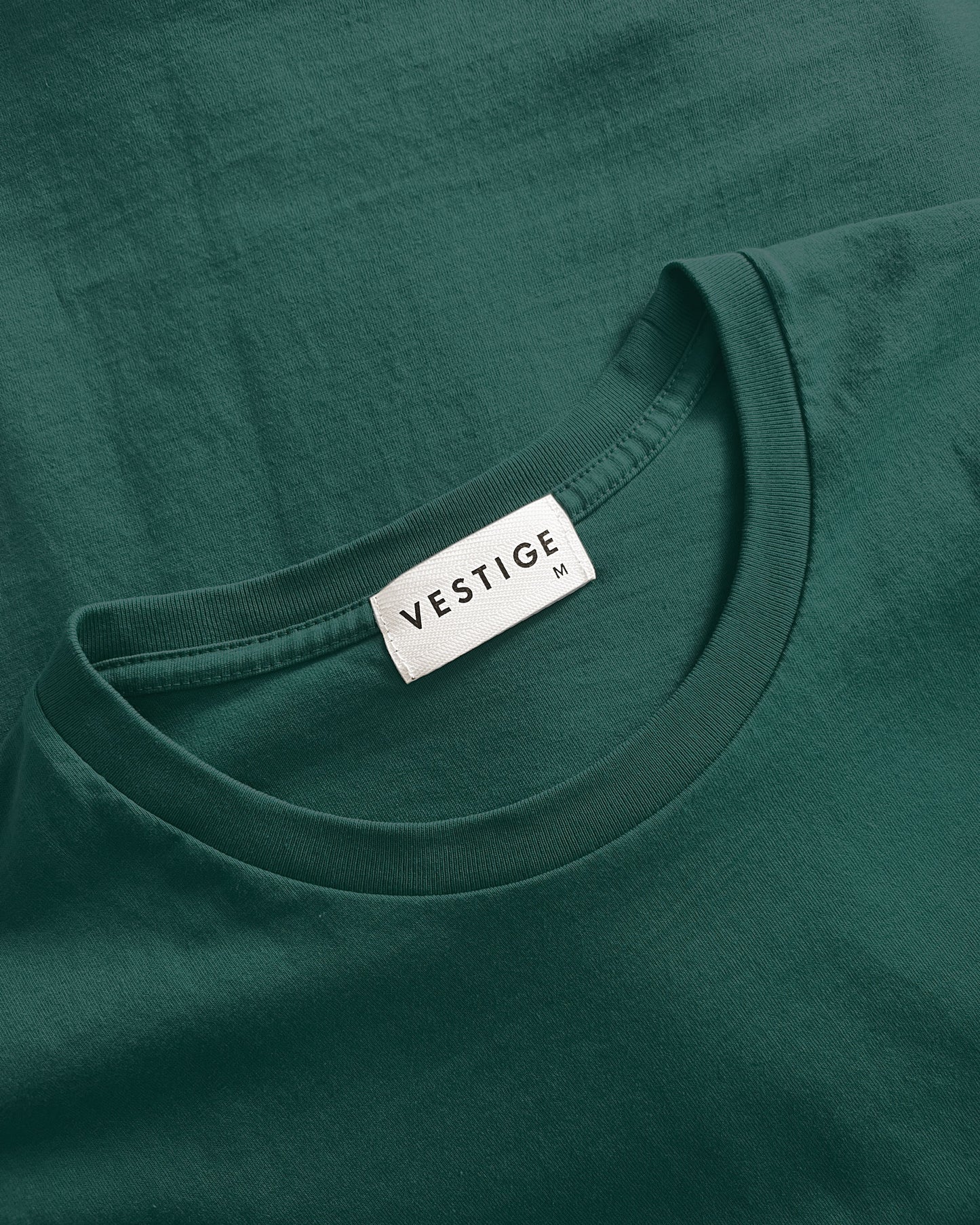 Solid Essential Tee, Jade Green