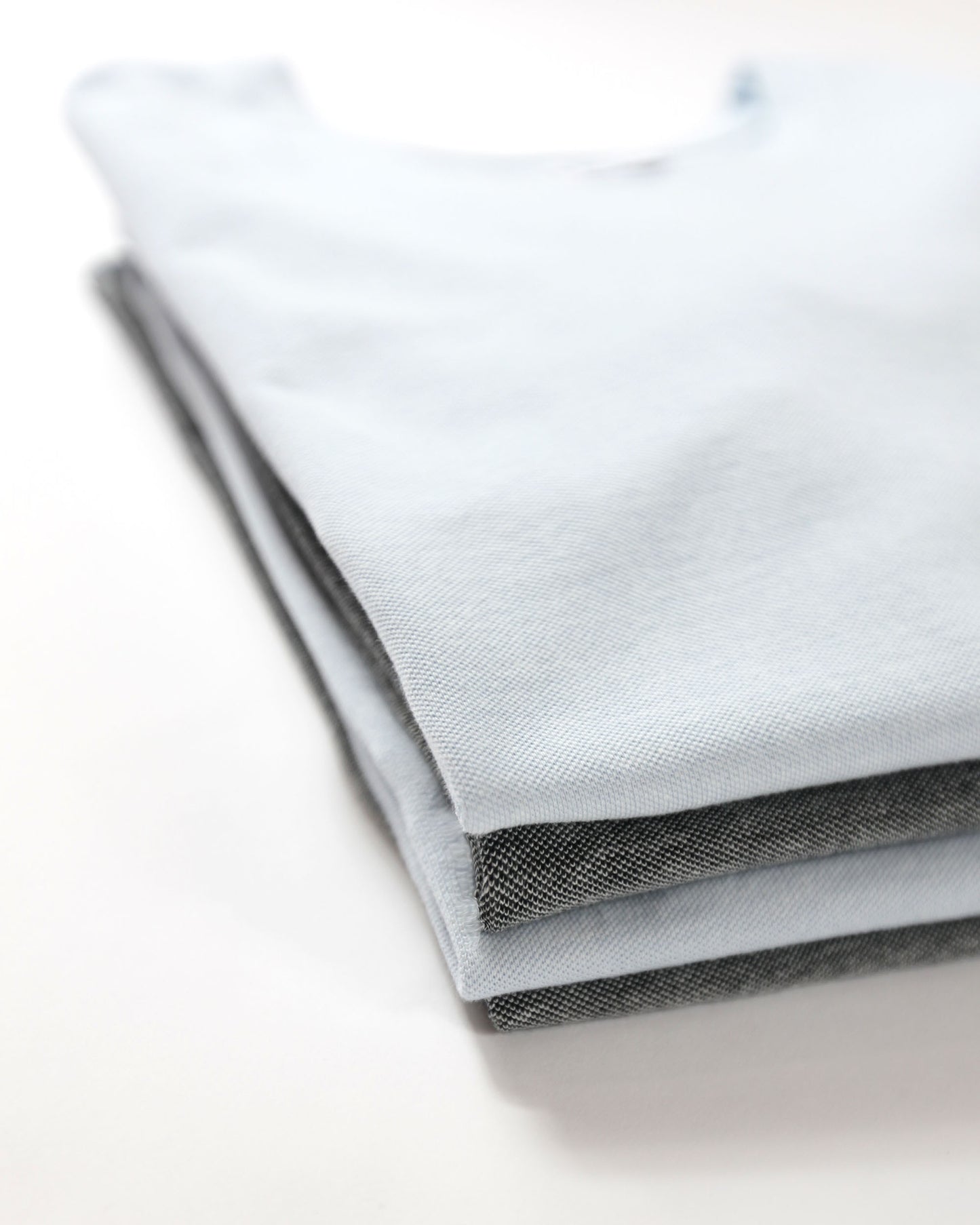 Pique Henley, Grey