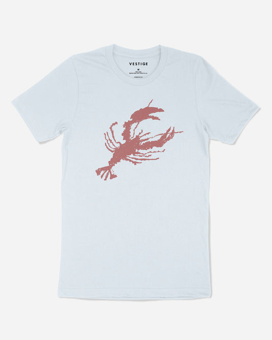 Rock Lobster T-Shirt, Light Blue