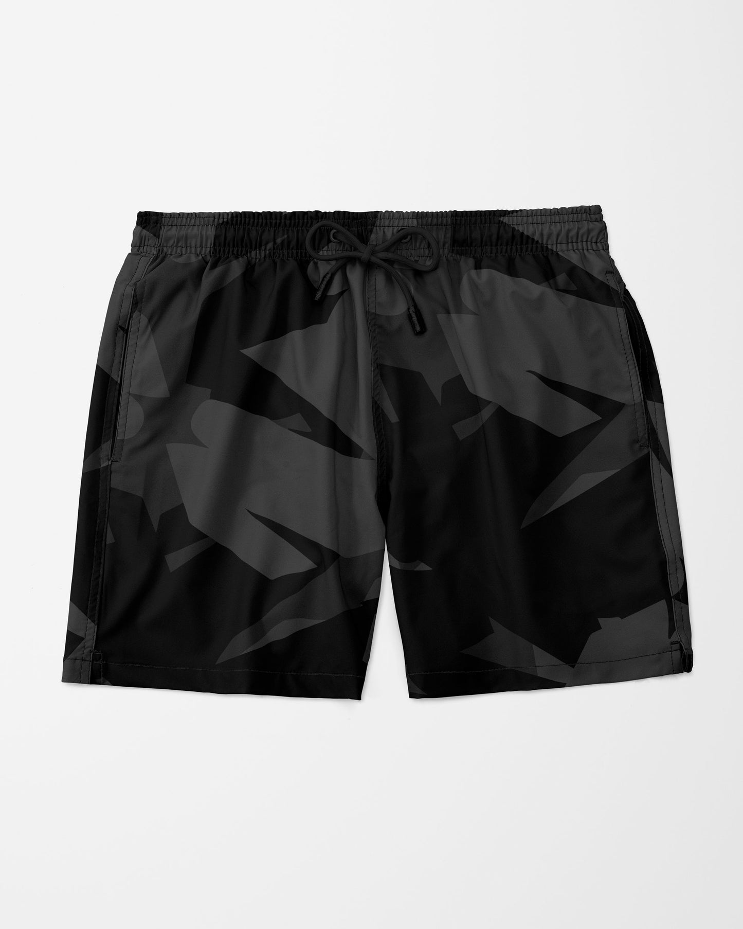 Visual Art Swim Shorts,  Black