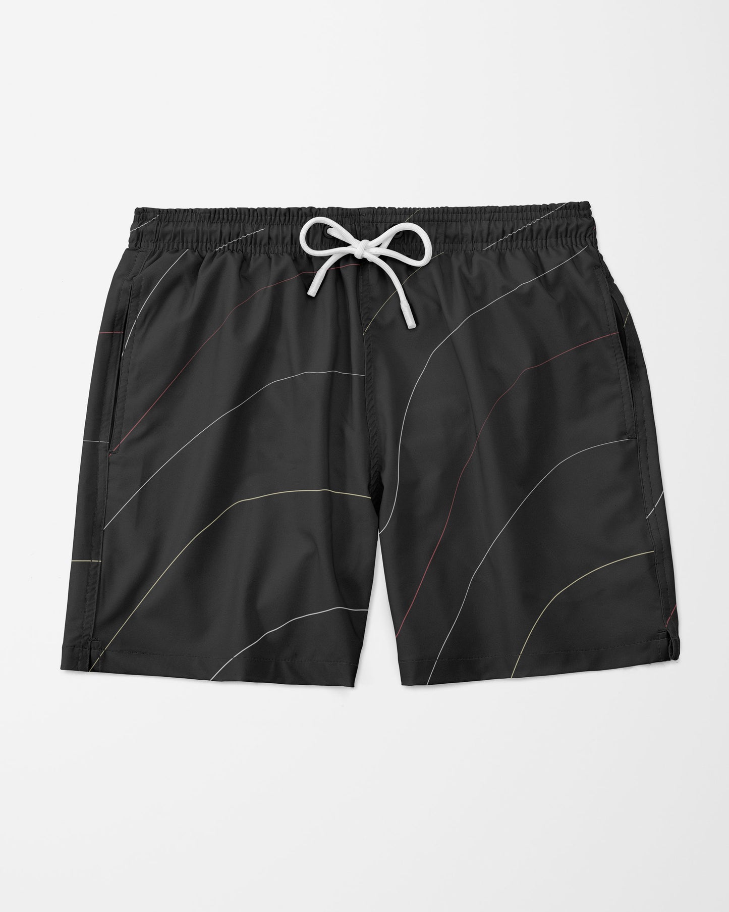 Contour Swim Shorts, Black
