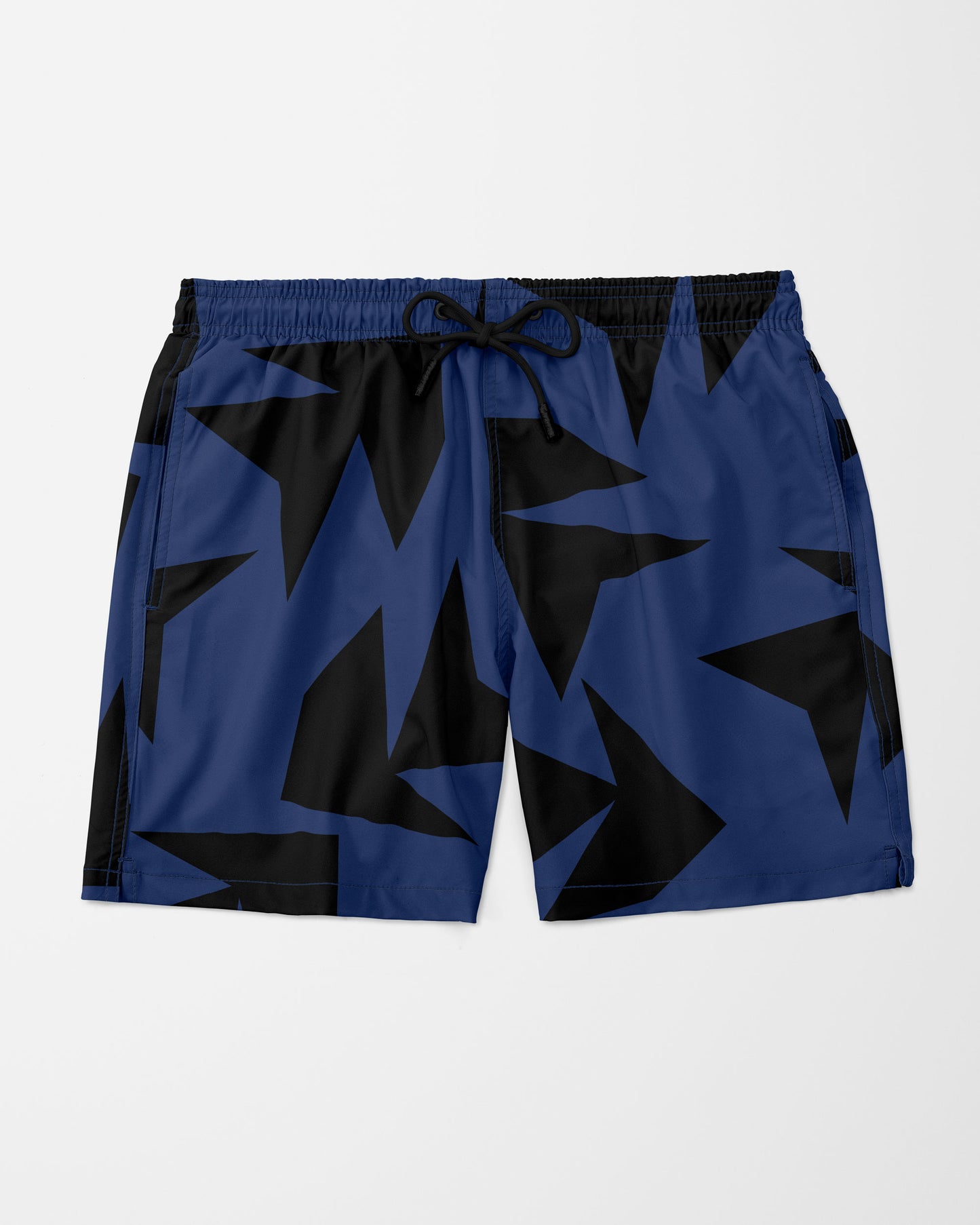 Triangle Jungle Swim Shorts, Navy