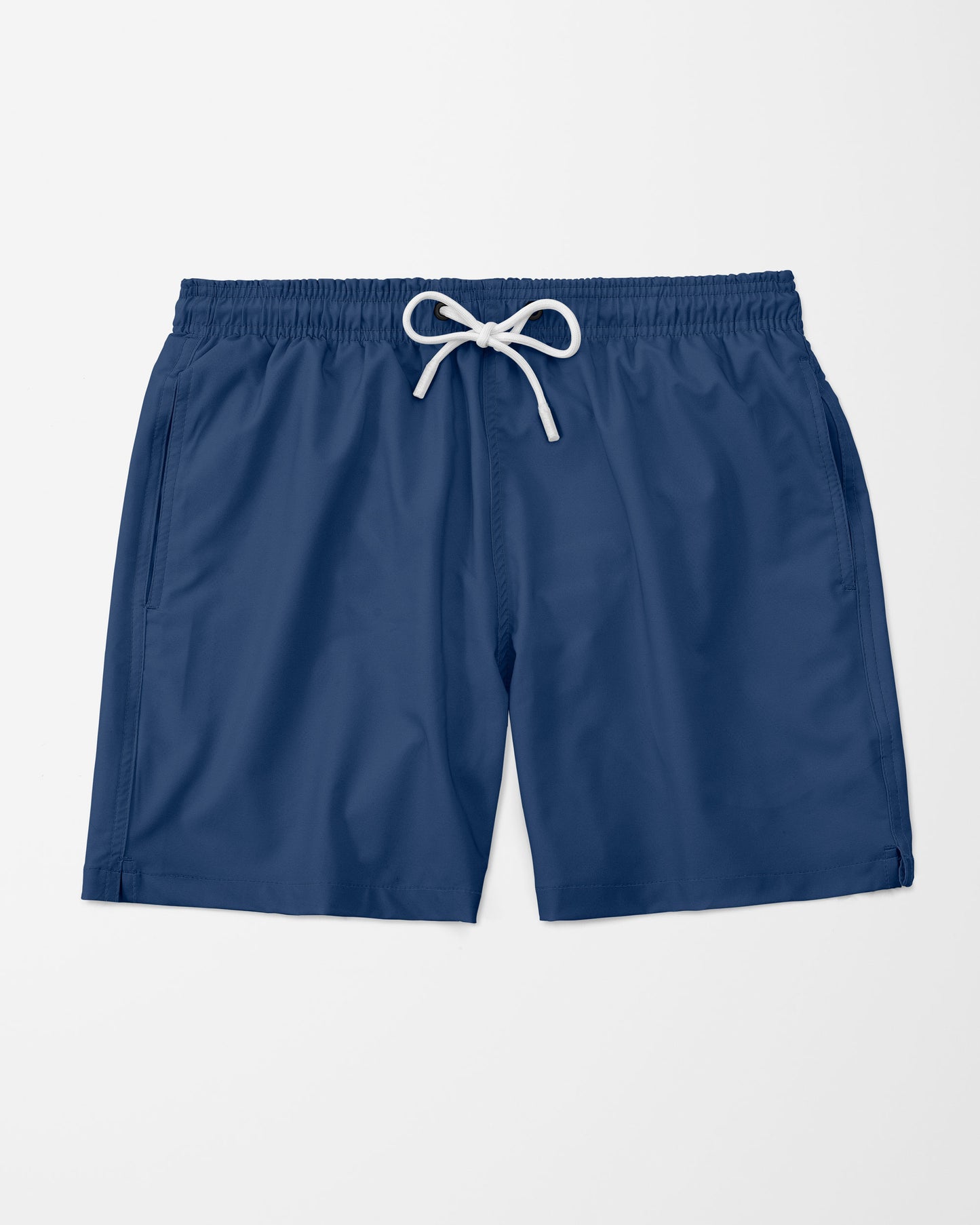 Solid Swim Shorts, Blue