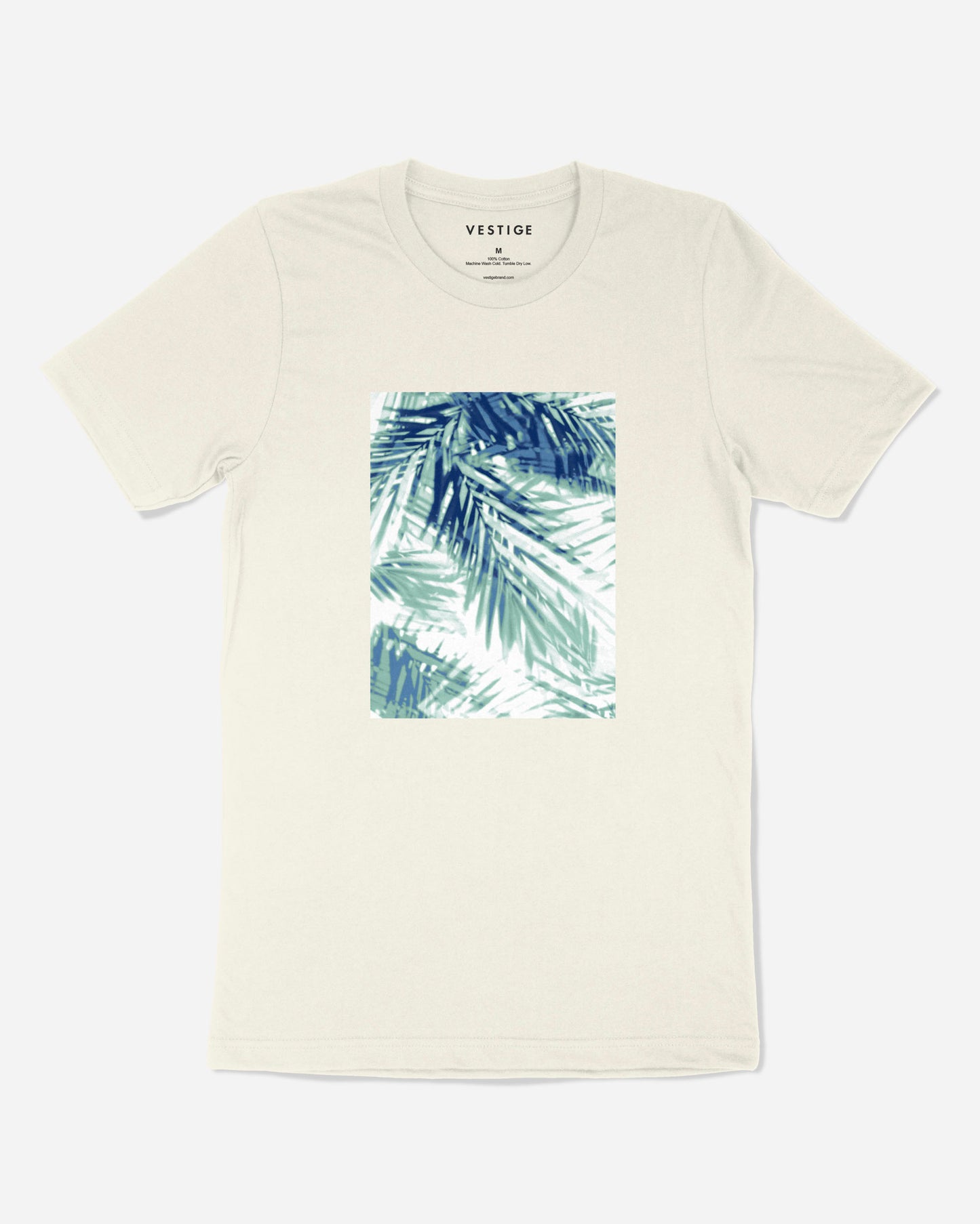 Shadow Palm Box T-shirt, Yellow