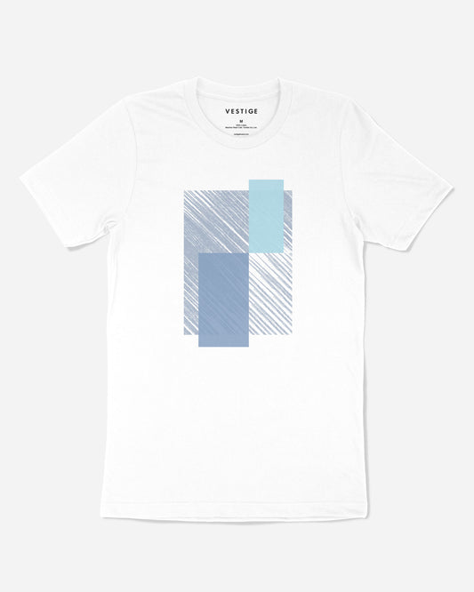 Sketch Block T-Shirt, White