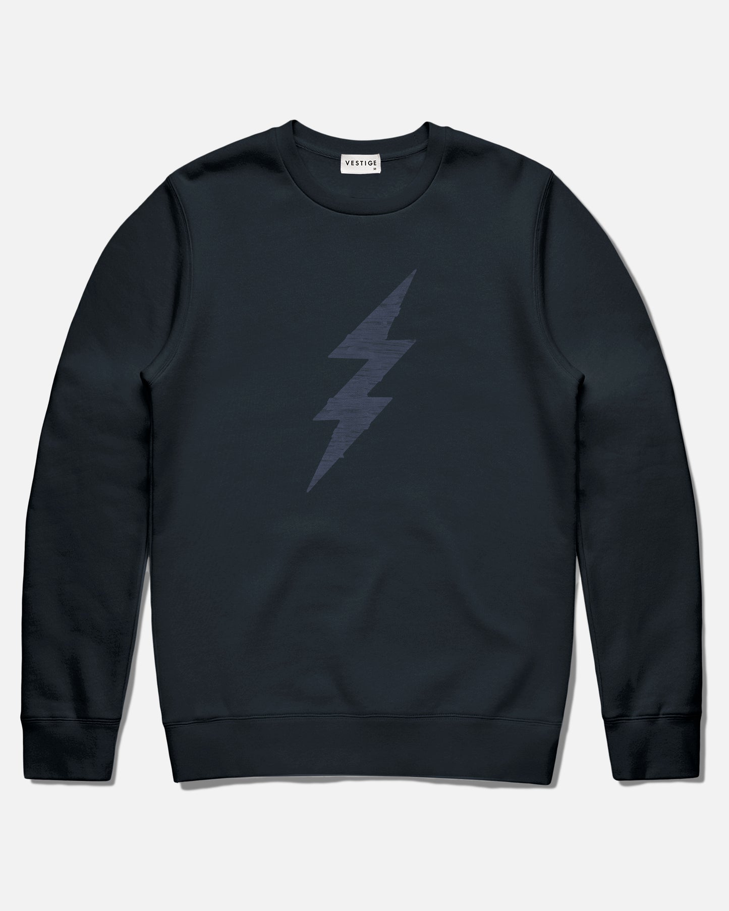 Bolt Fleece Sweatshirt, Navy