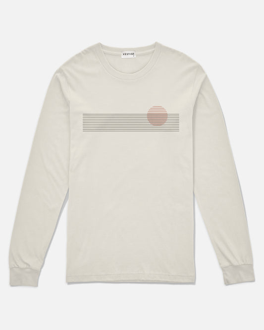 Solar Lines Long Sleeve, Ecru