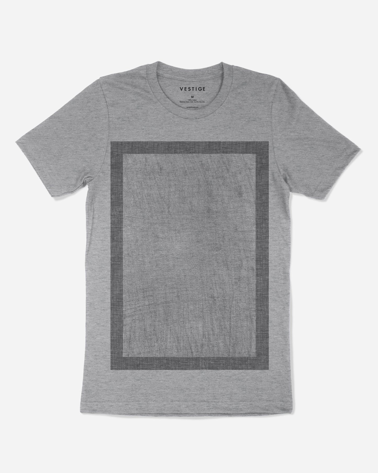 Chest Box T-Shirt, Grey