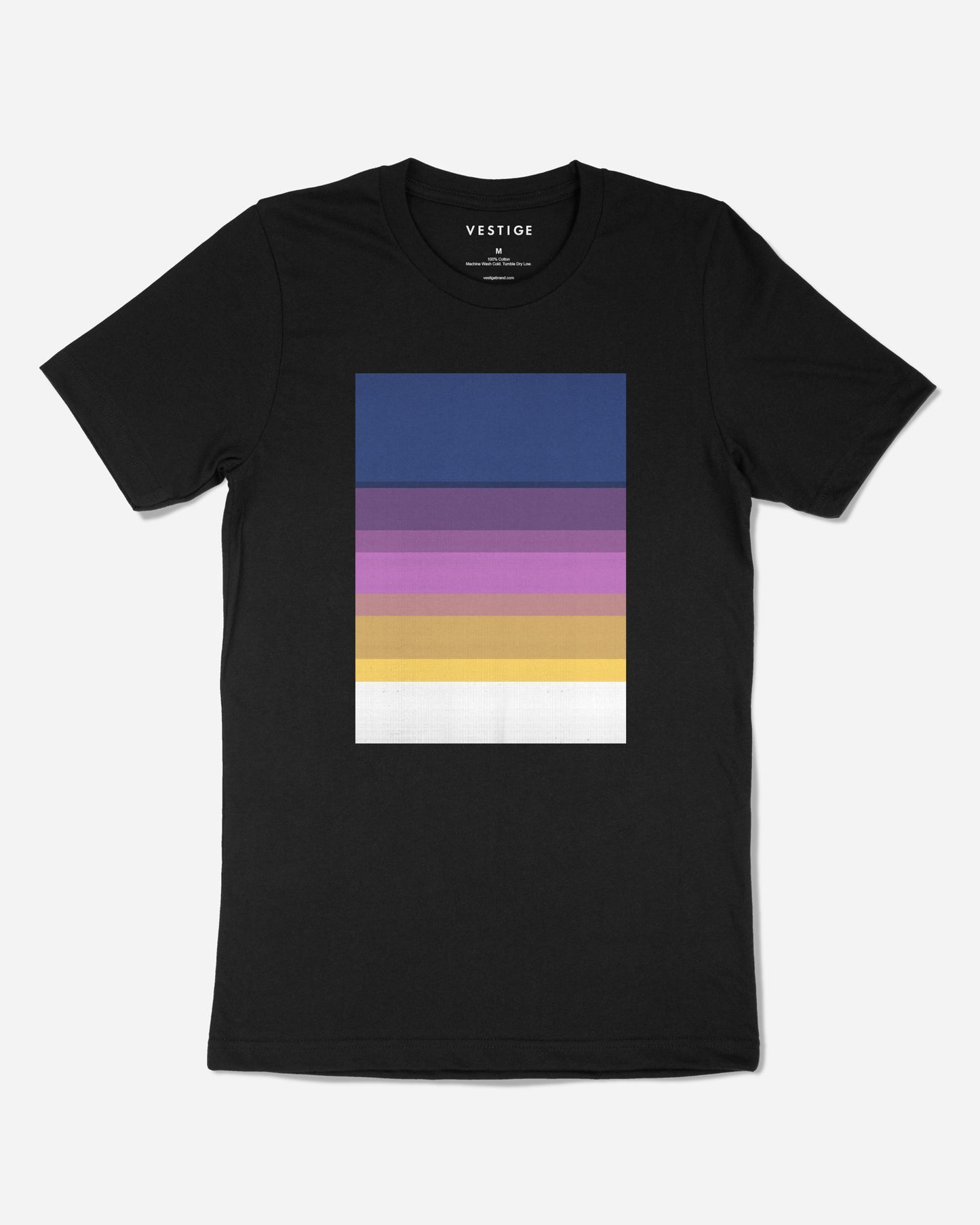 Color Spectrum T-Shirt, Black