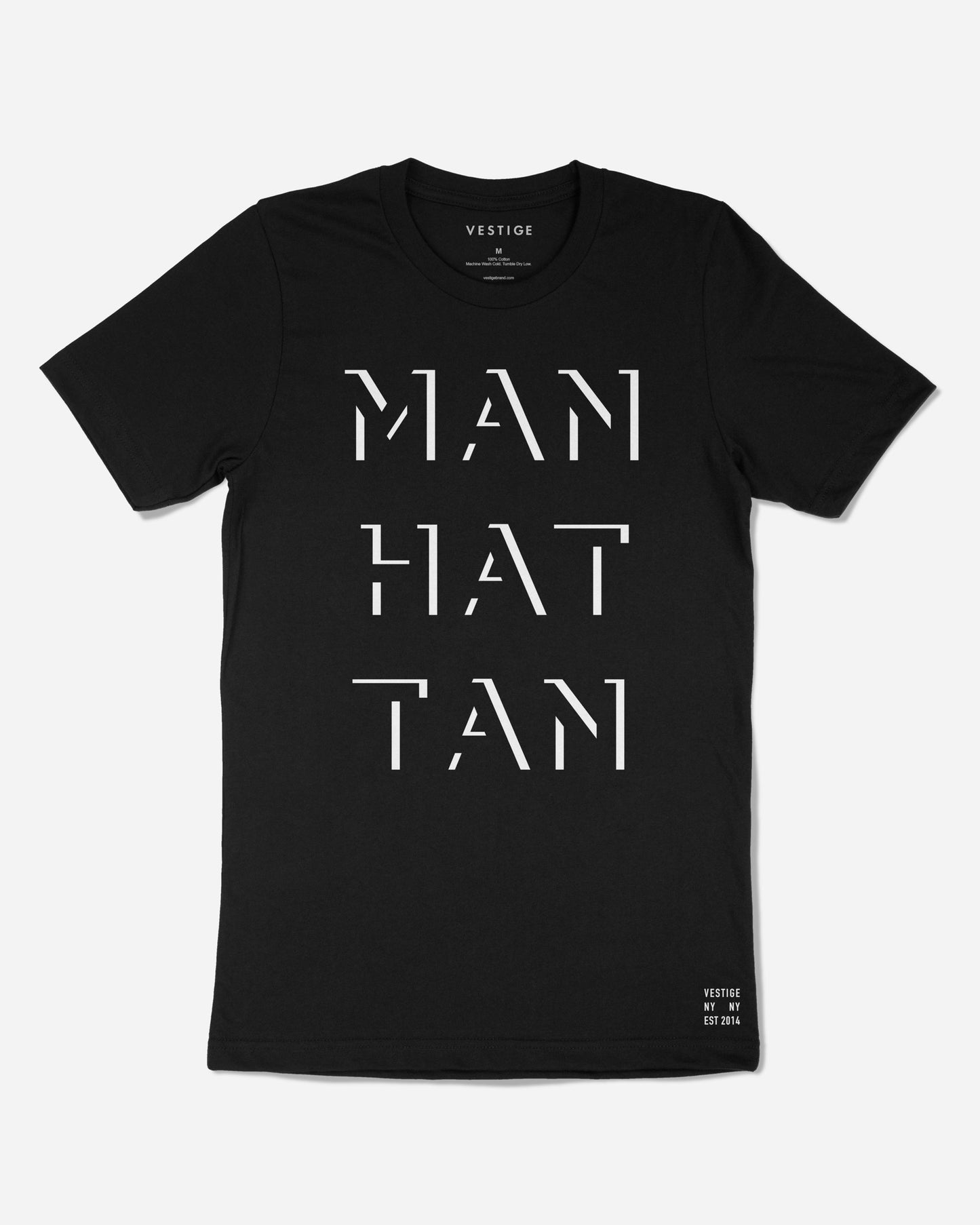 Manhattan Gotham T-Shirt, Black