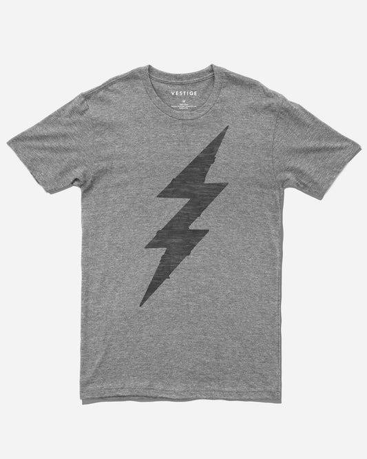 Bolt Tee, Light Grey