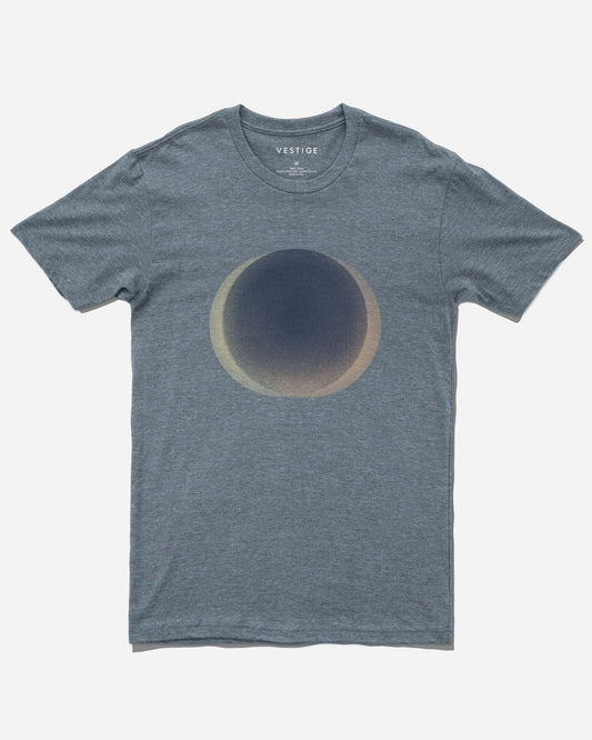 Tri Circle Tee, Indigo Tri-Blend-VESTIGE