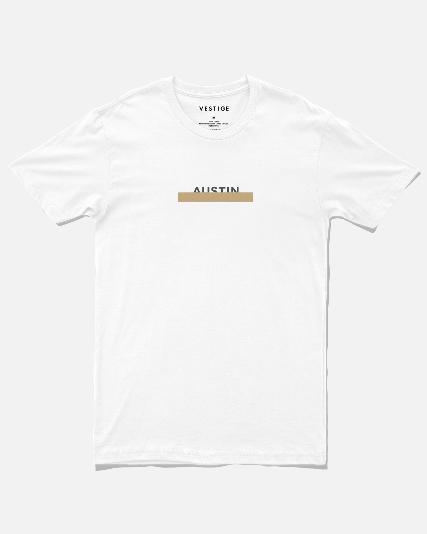 Austin Bar Tee, White