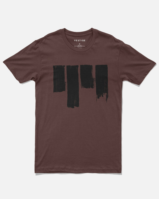 Corral Tee, Burgundy